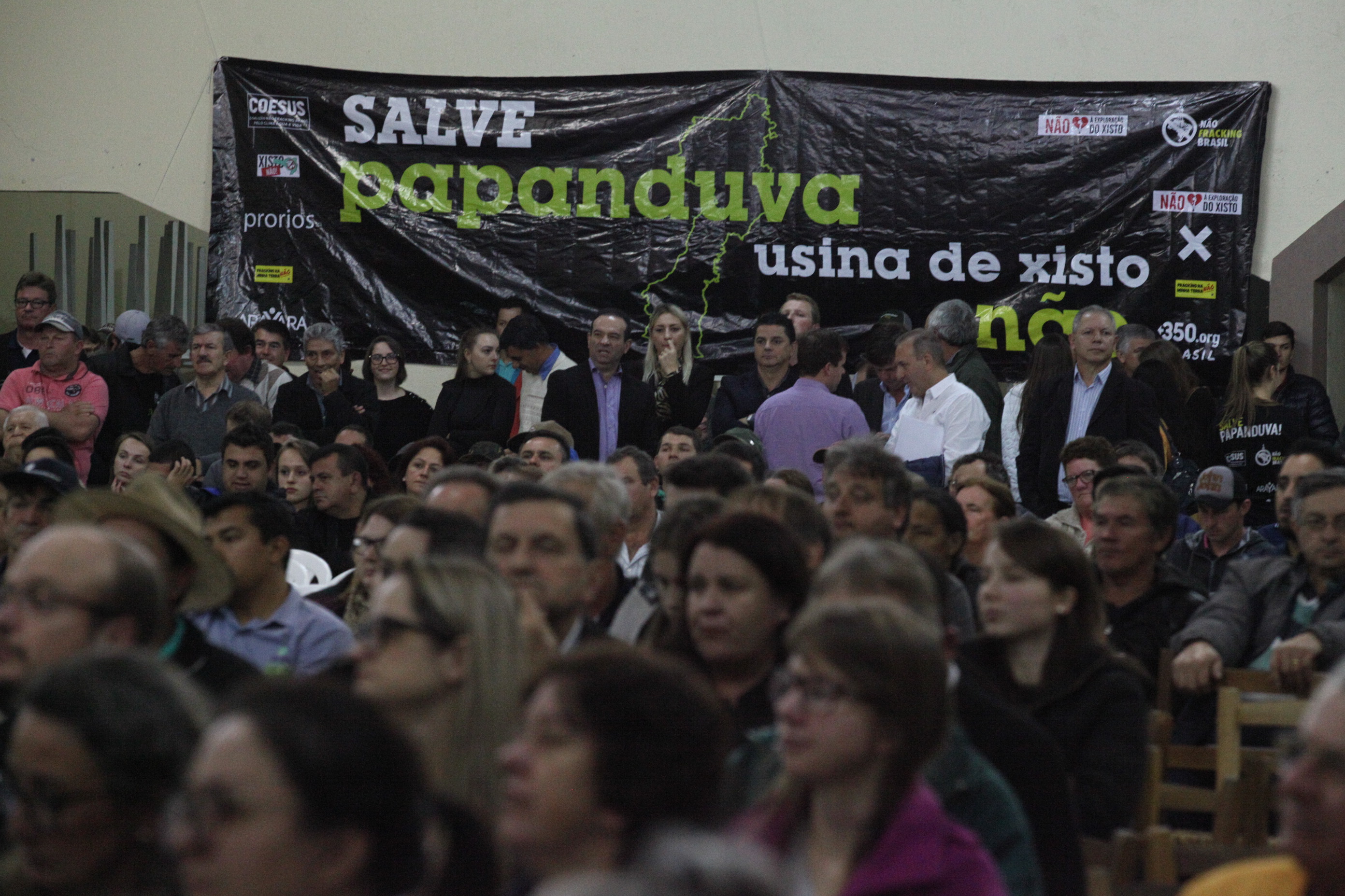 Audiência Pública sobre a Extração de Xisto e Proteção da Bacias do Rios São João e Rio Papanduva