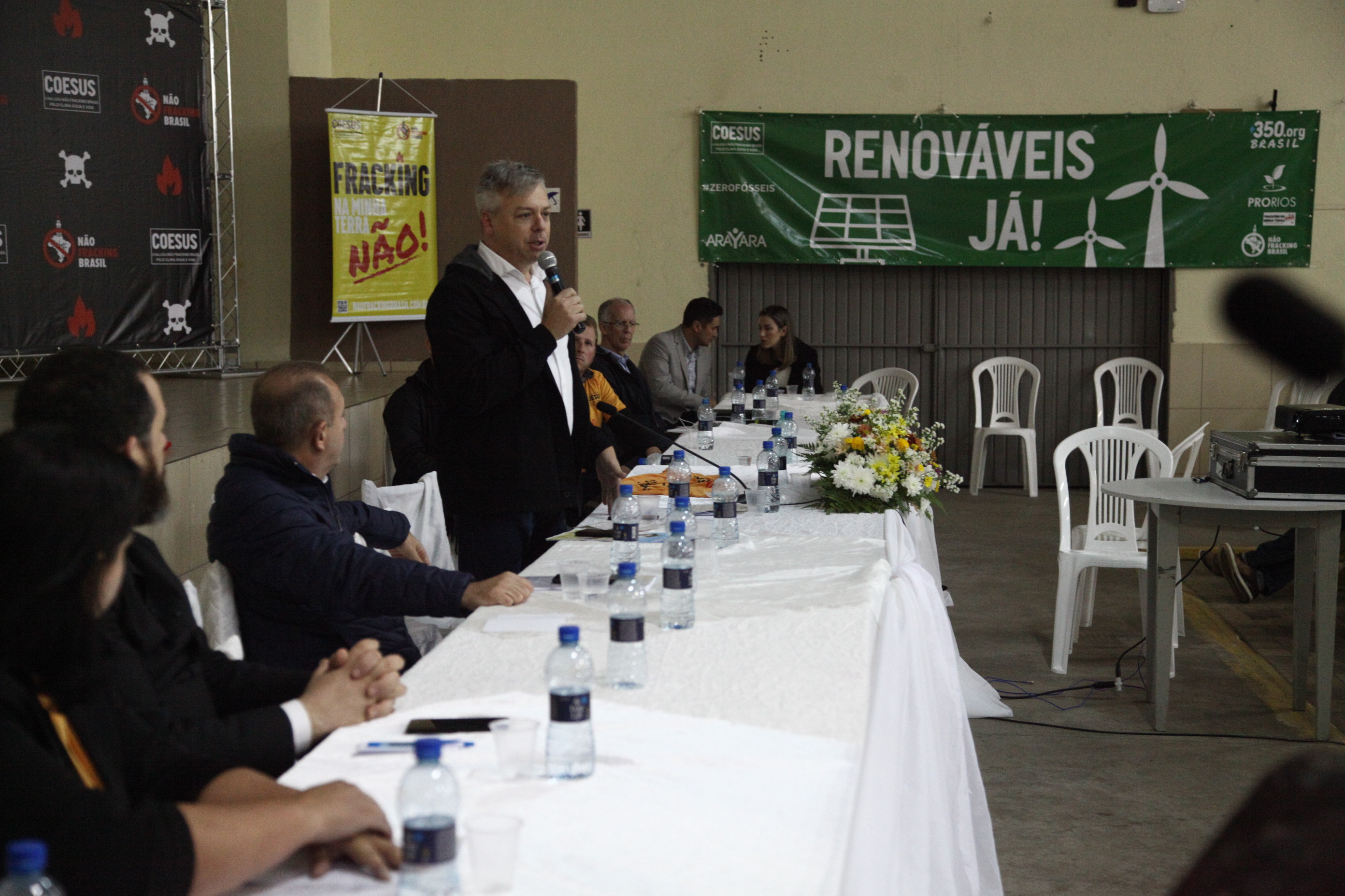 Audiência Pública sobre a Extração de Xisto e Proteção da Bacias do Rios São João e Rio Papanduva