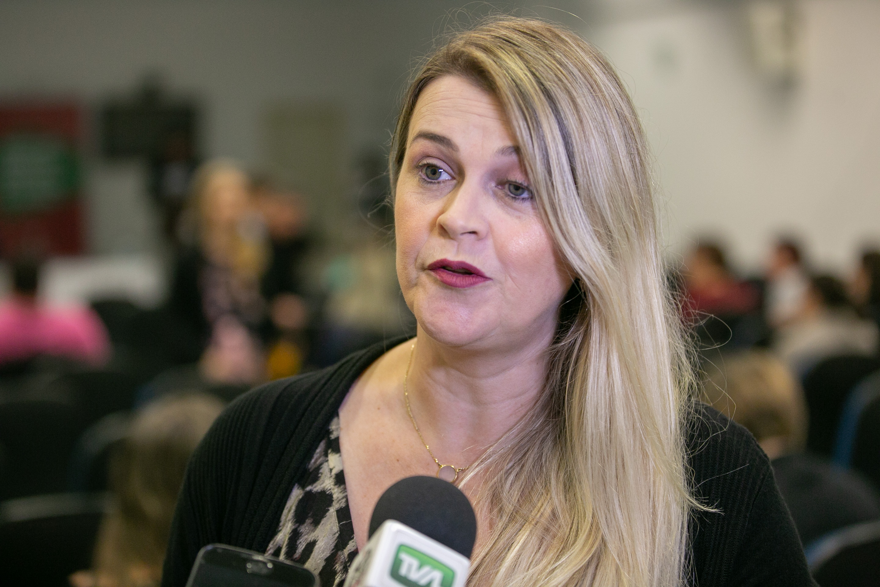 Coordenadora da área técnica da pessoa com deficiência da Secretaria de Estado da Saúde, Jaqueline Reginatto