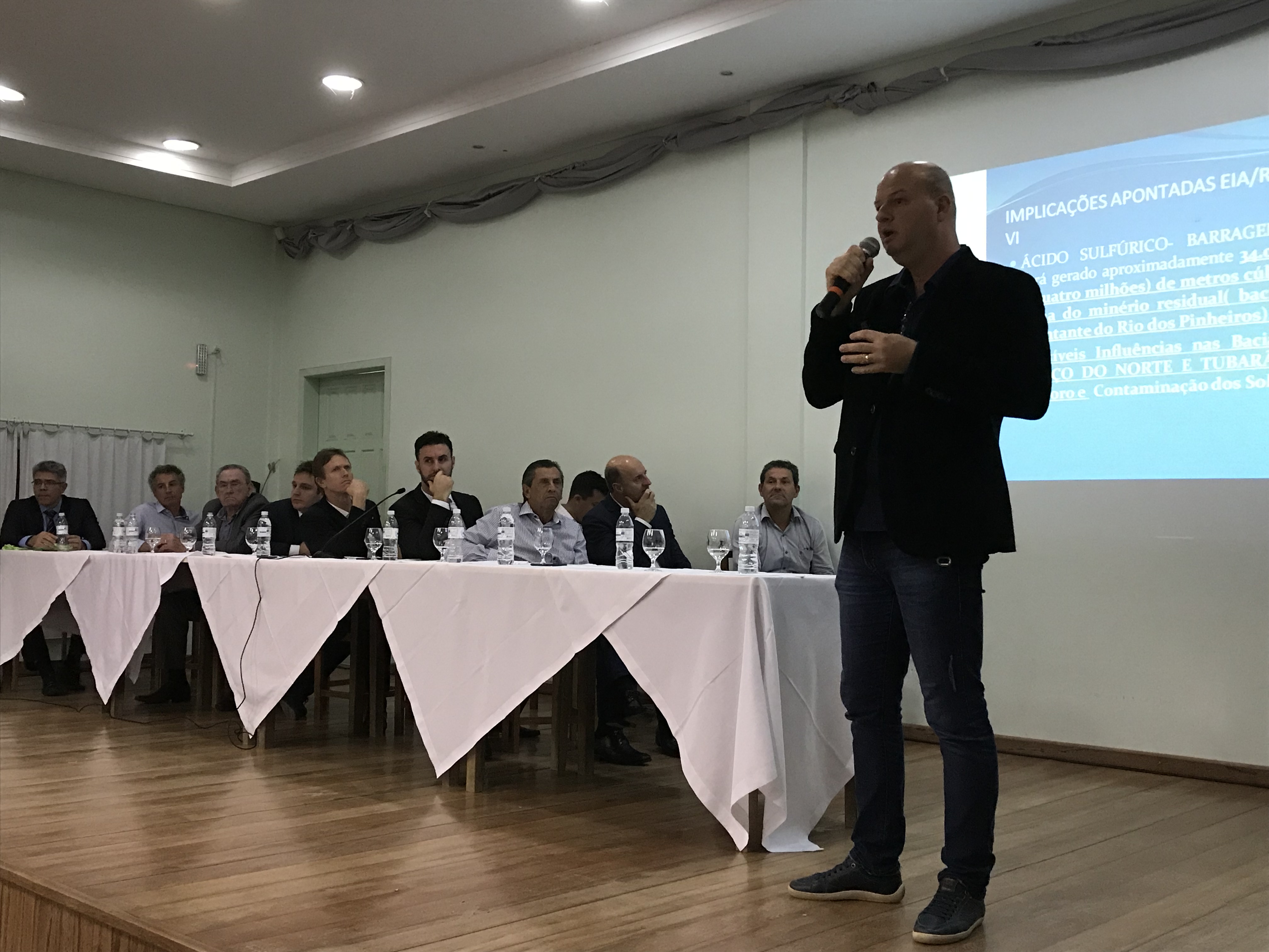 Lançamento do Fórum Parlamentar de Combate a Fosfateira de Anitápolis