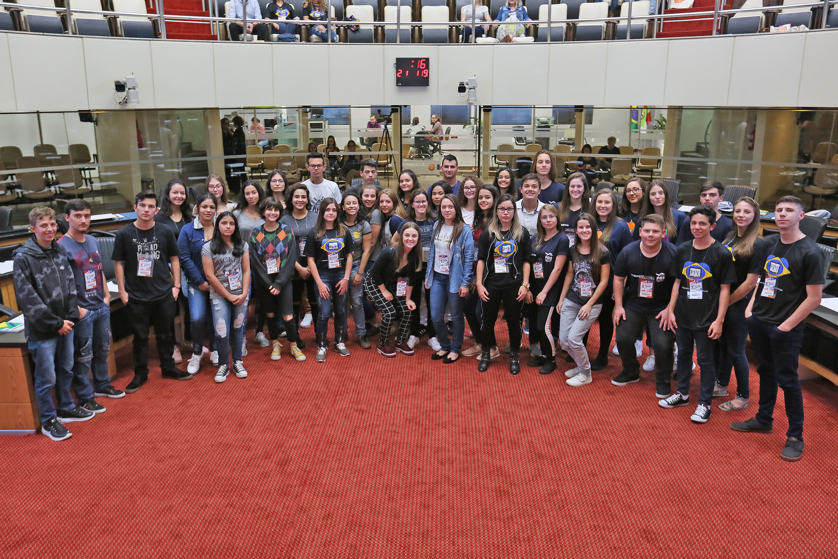 PARLAMENTO JOVEM – Posse dos Deputados Jovens da 26ª Legislatura