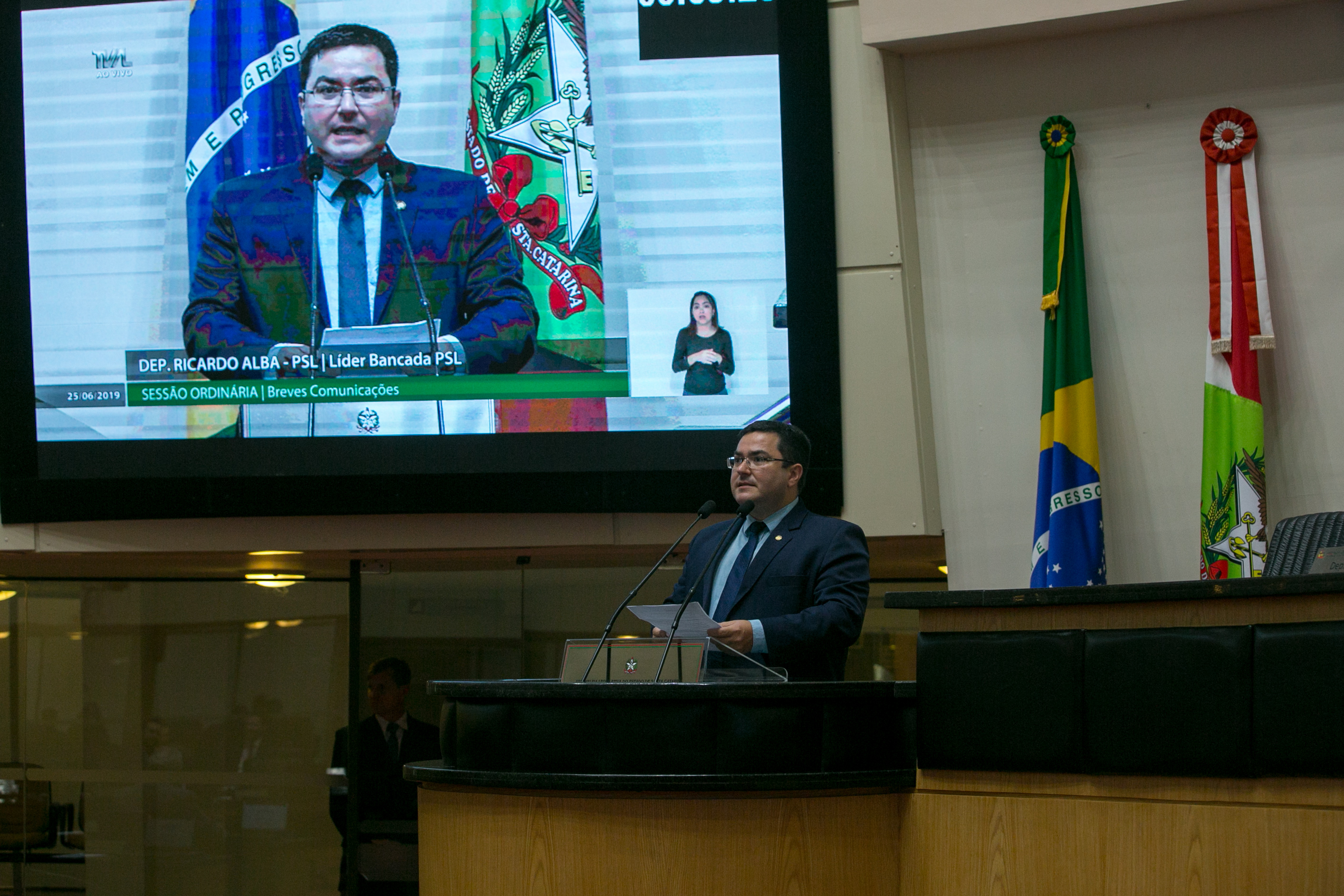 Deputado Ricardo Alba (PSL)