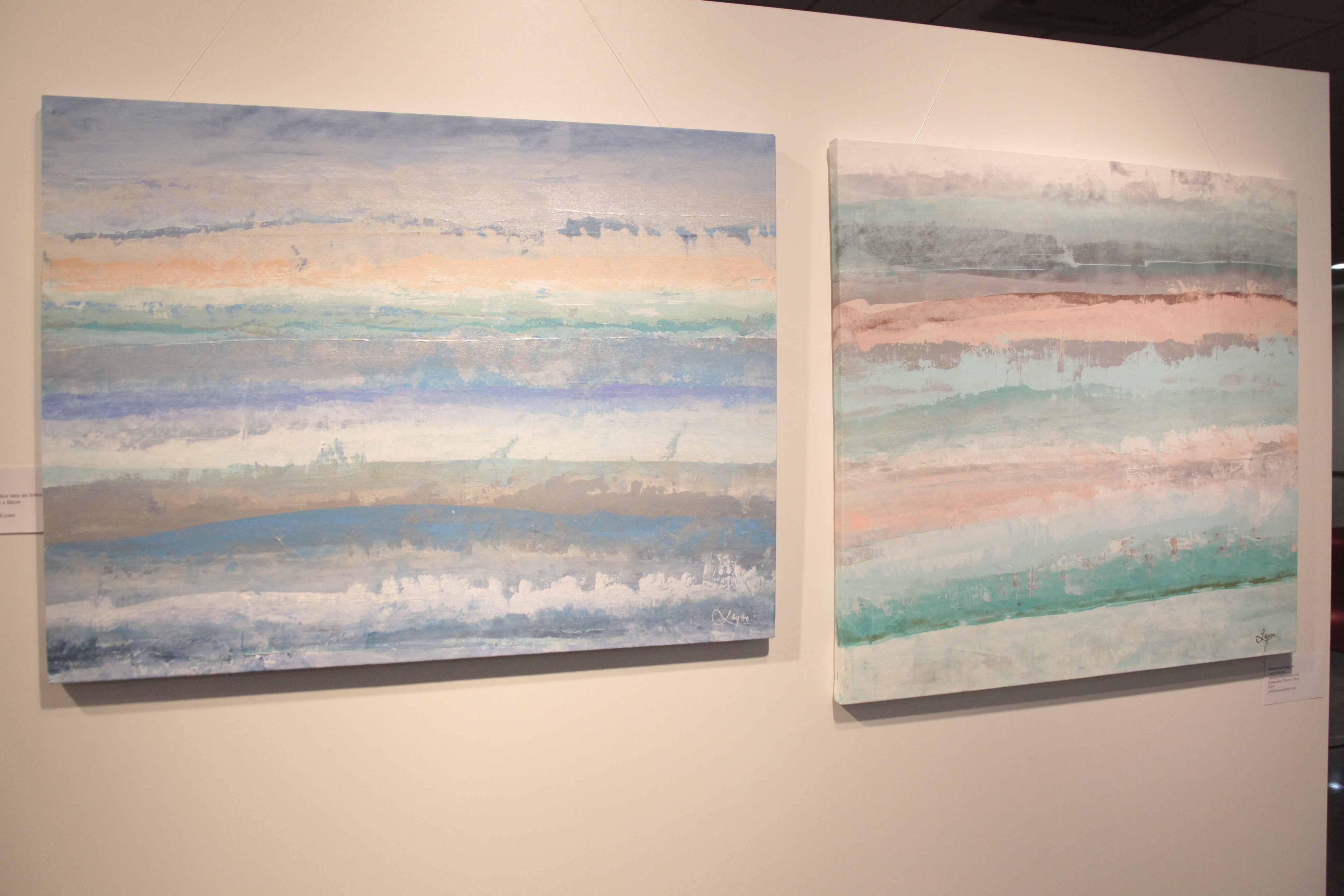 Exposição Lines Series Leysa Perotti
