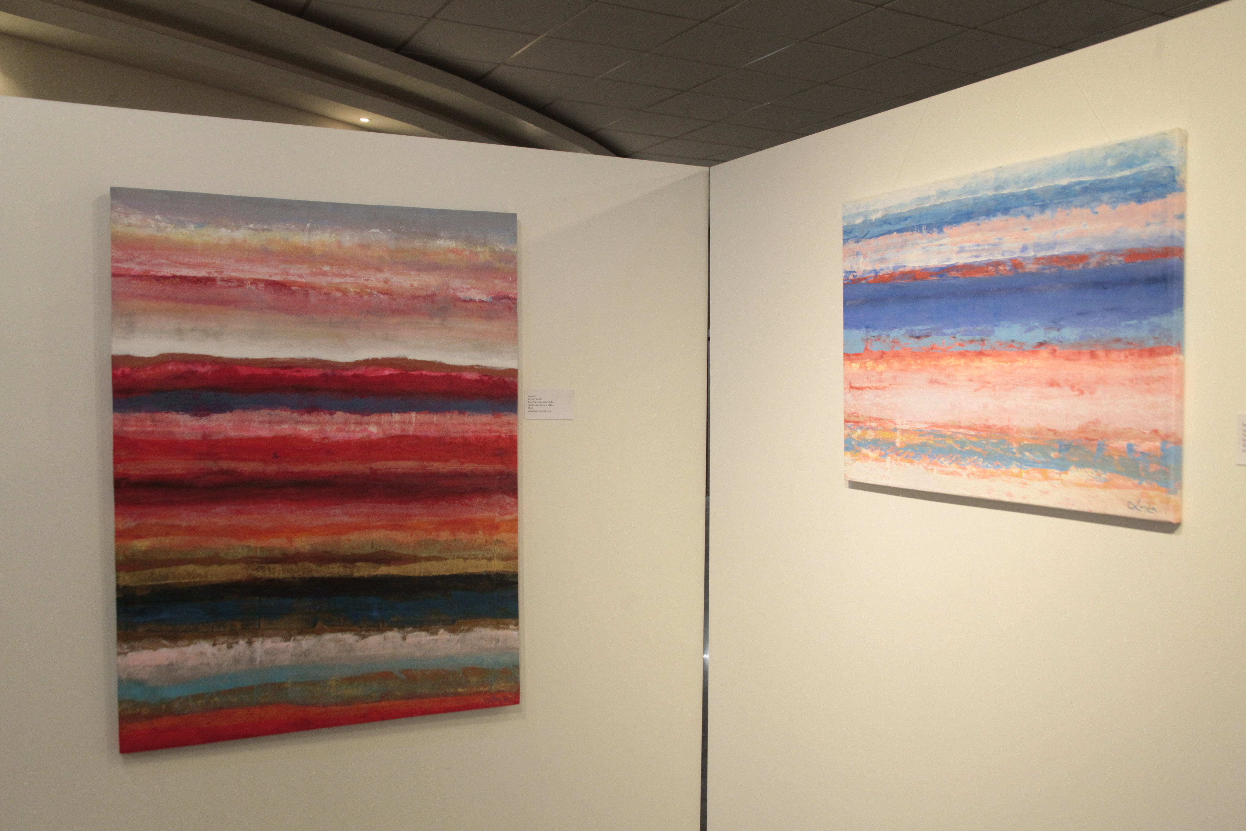 Exposição Lines Series Leysa Perotti