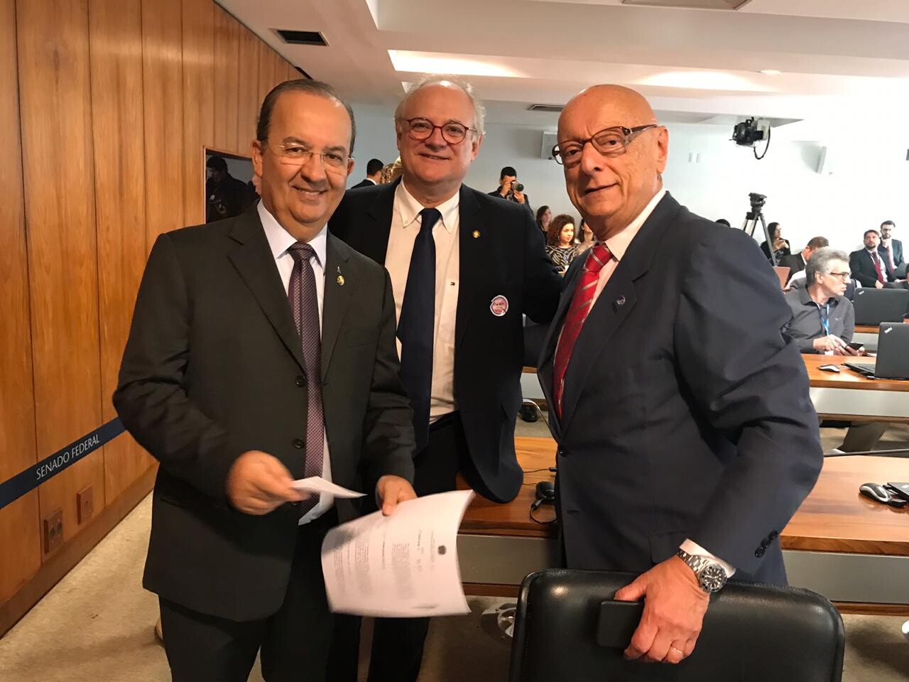 Deputado Dr. Vicente Caropreso cumpre agenda em Brasília
