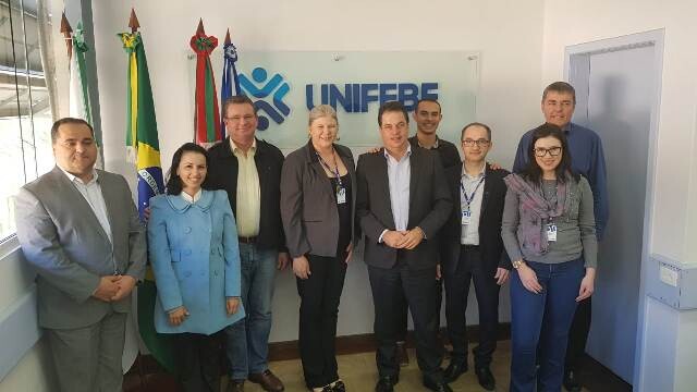 Ensino Superior: Rodrigo Minotto visita Univille, Univali e Unifebe