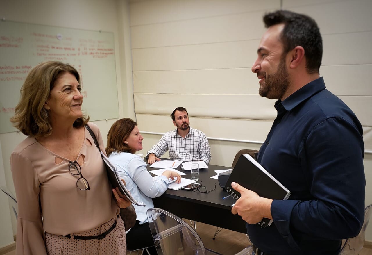 Deputado Marcius Machado e Ana Lucia Coutinho, presidente da FCC FOTO: Ascom/FCC