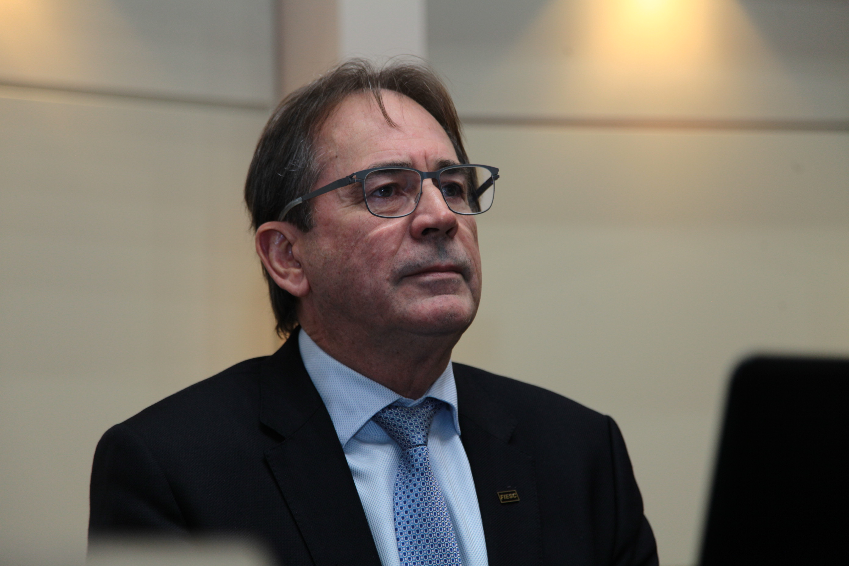 Mário Cezar dos Santos, presidente da Fiesc