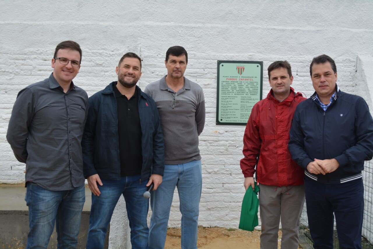 Minotto participa de inauguração em Morro da Fumaça