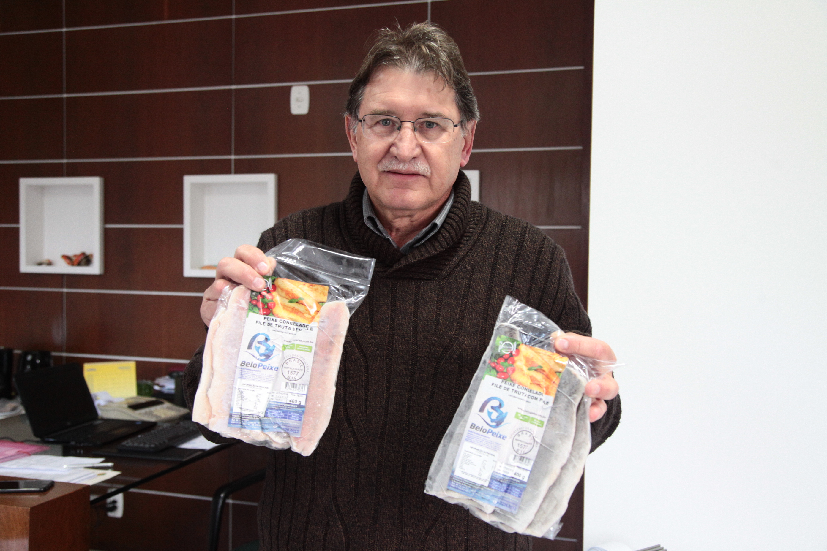 Piscicultura em Santa Catarina - Vilso Isidoro, empresário do ramo frigorífico