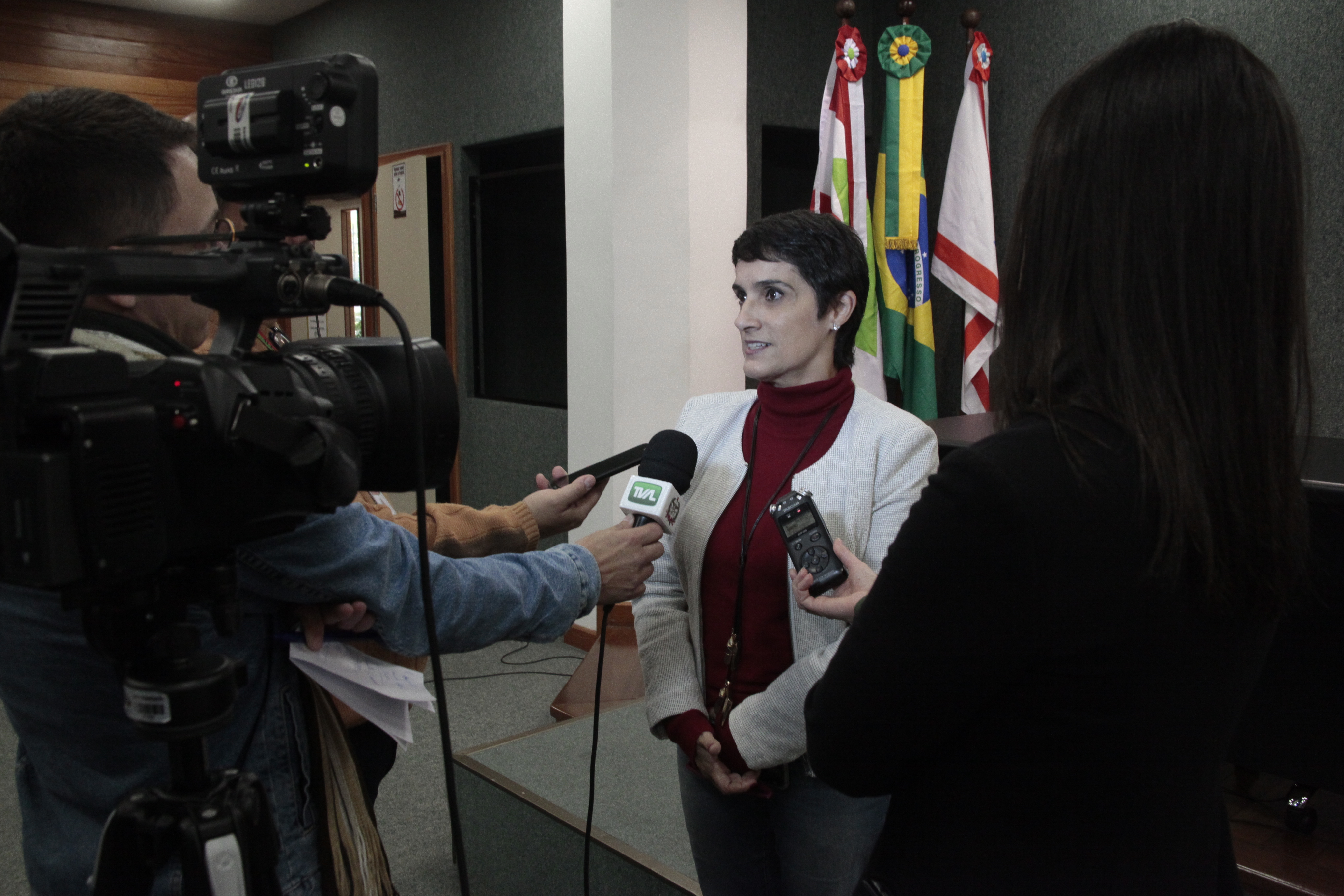 Responsável pelo programa Vereadores Mirins na Escola do Legislativo, Lea Medeiros Cardoso