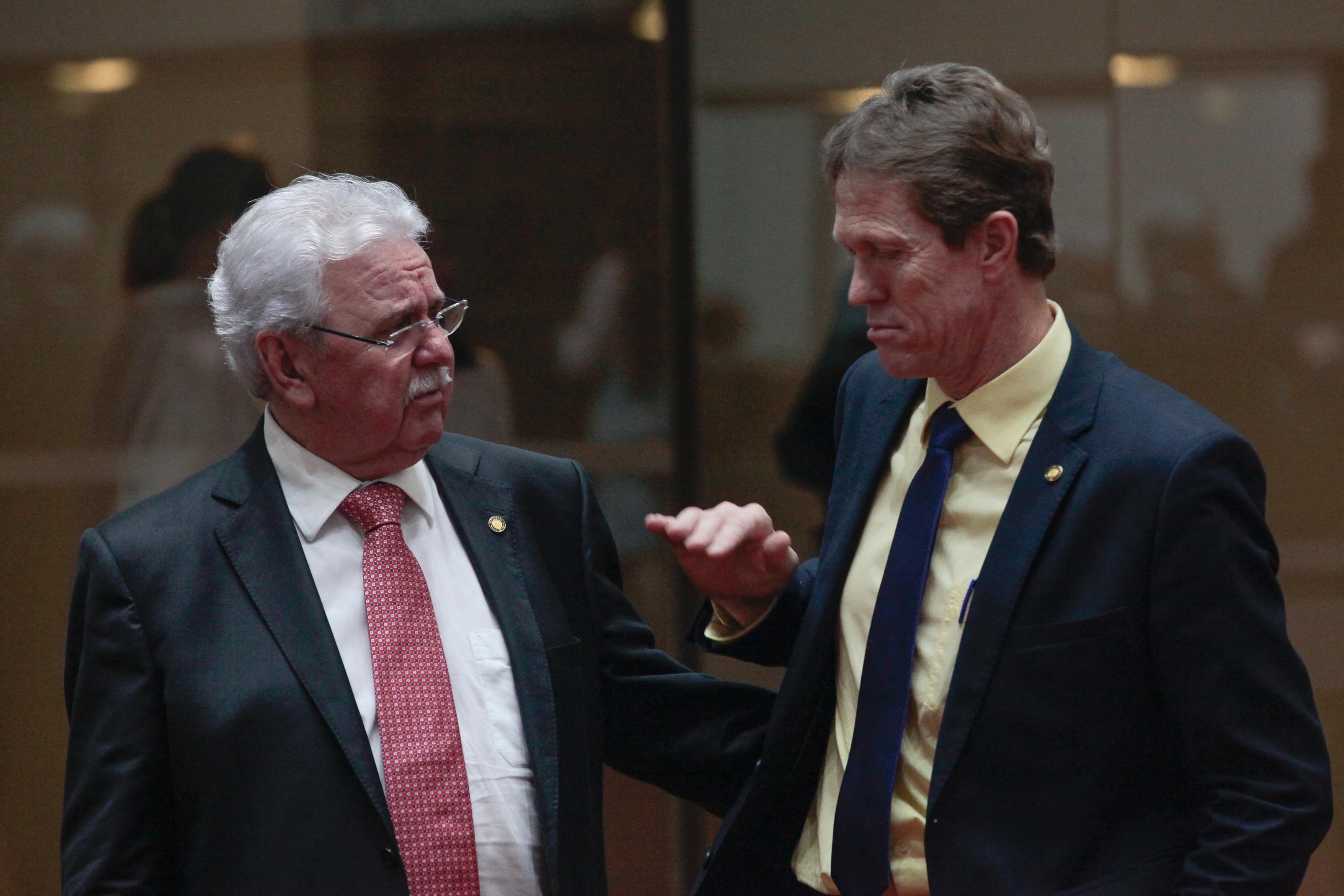 Deputado Volnei Weber (MDB) e Deputado Moacir Sopelsa (MDB)