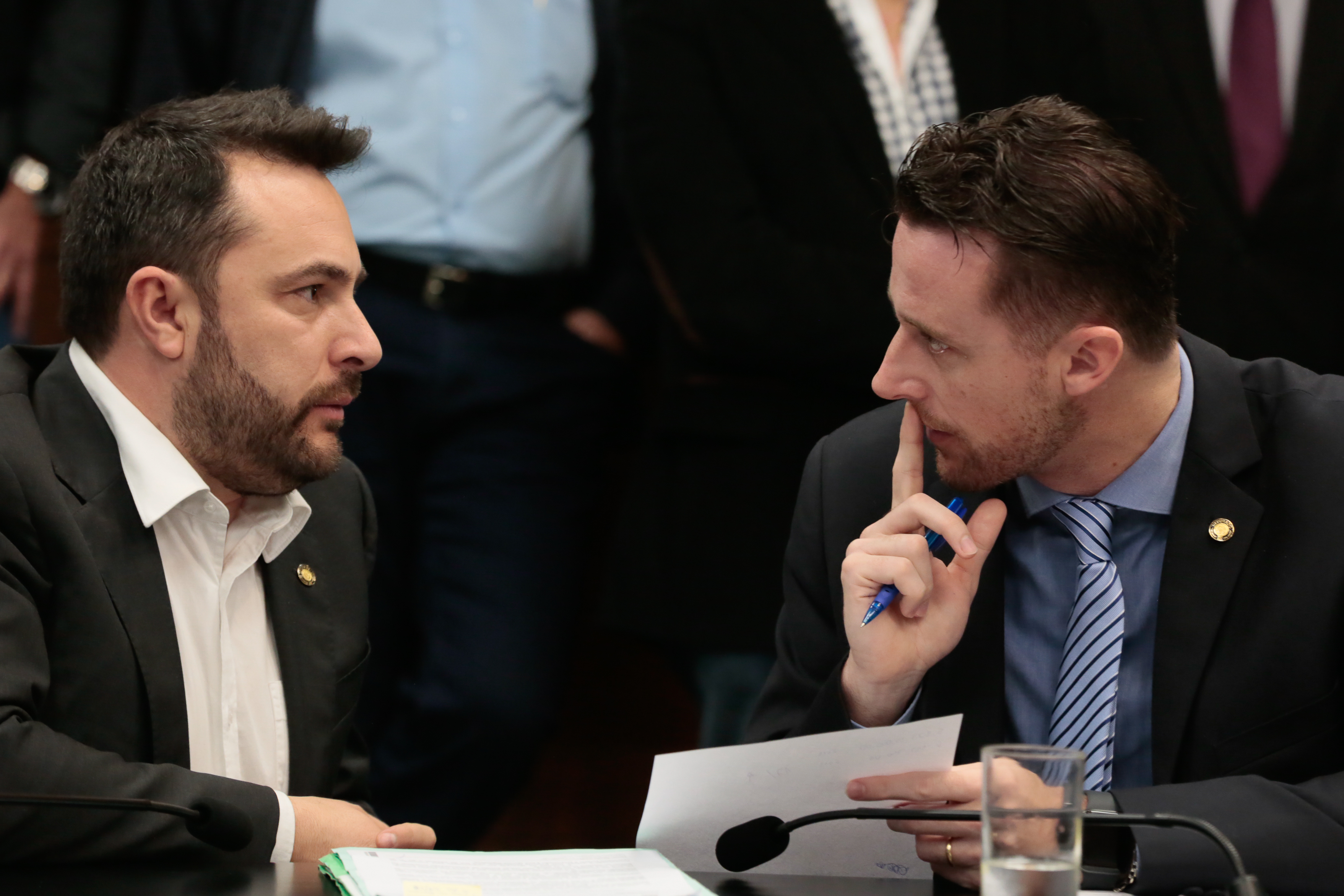 Comissão de Finanças e Tributação - Deputado Marcius Machado (PR) e Deputado Fernando Krelling (MDB)