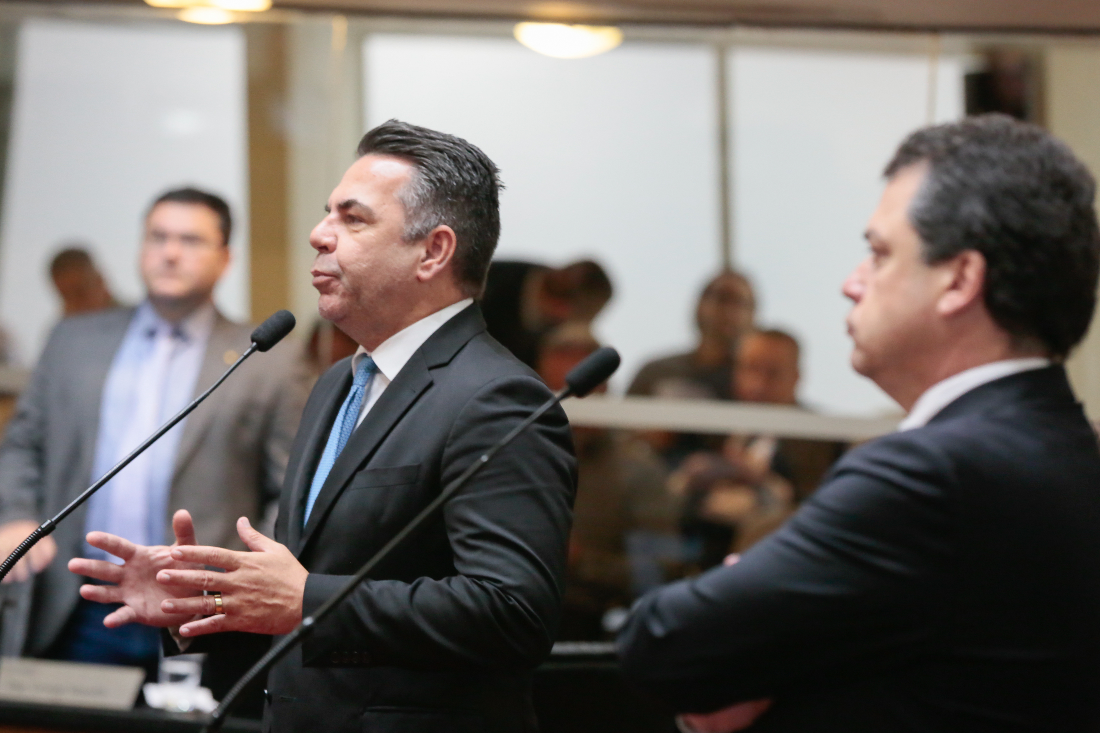 Sessão Ordinária - Deputado Luiz Fernando Vampiro (MDB) e Deputado Rodrigo Minotto (PDT)