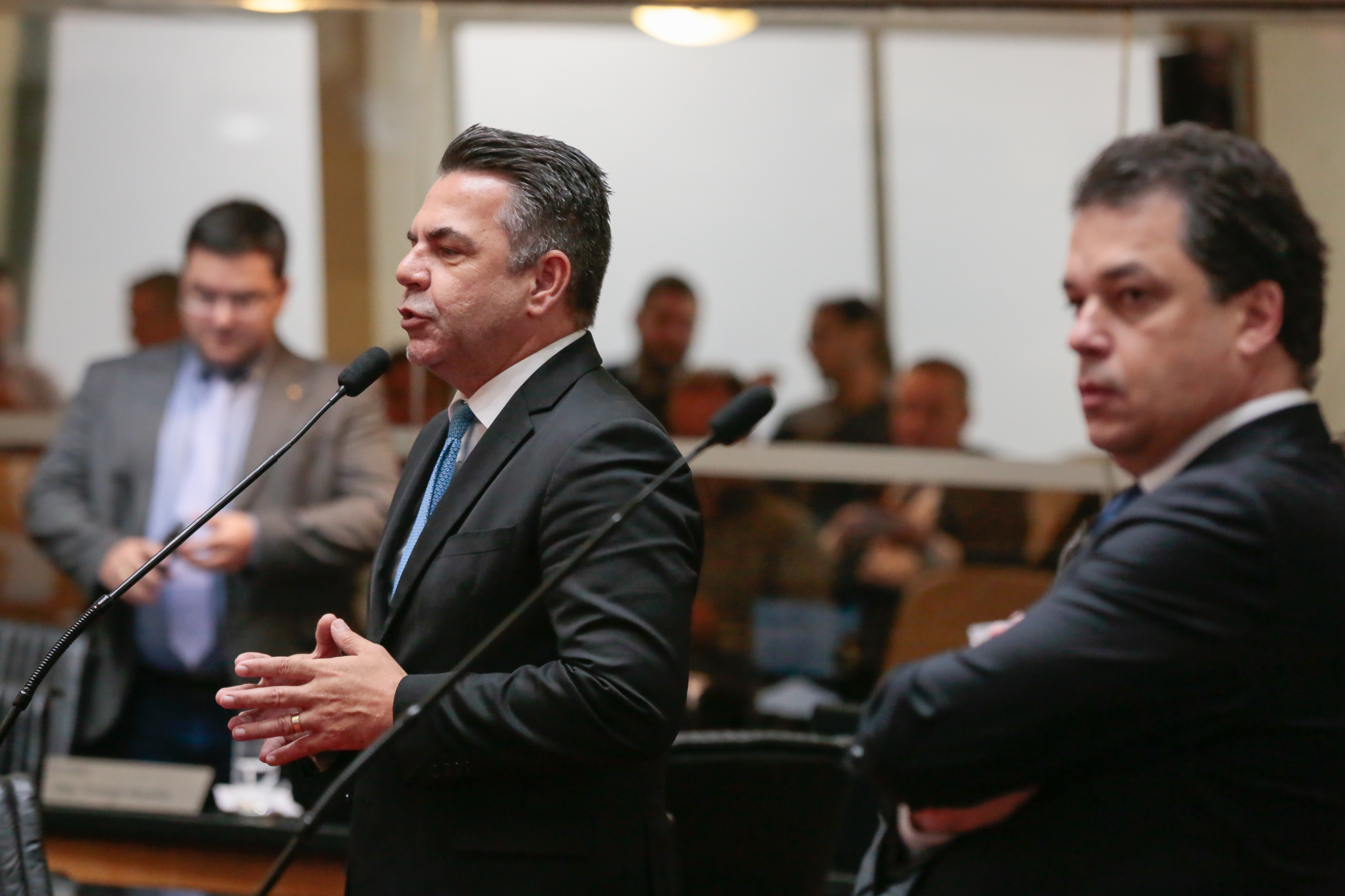 Sessão Ordinária - Deputado Luiz Fernando Vampiro (MDB) e Deputado Rodrigo Minotto (PDT)
