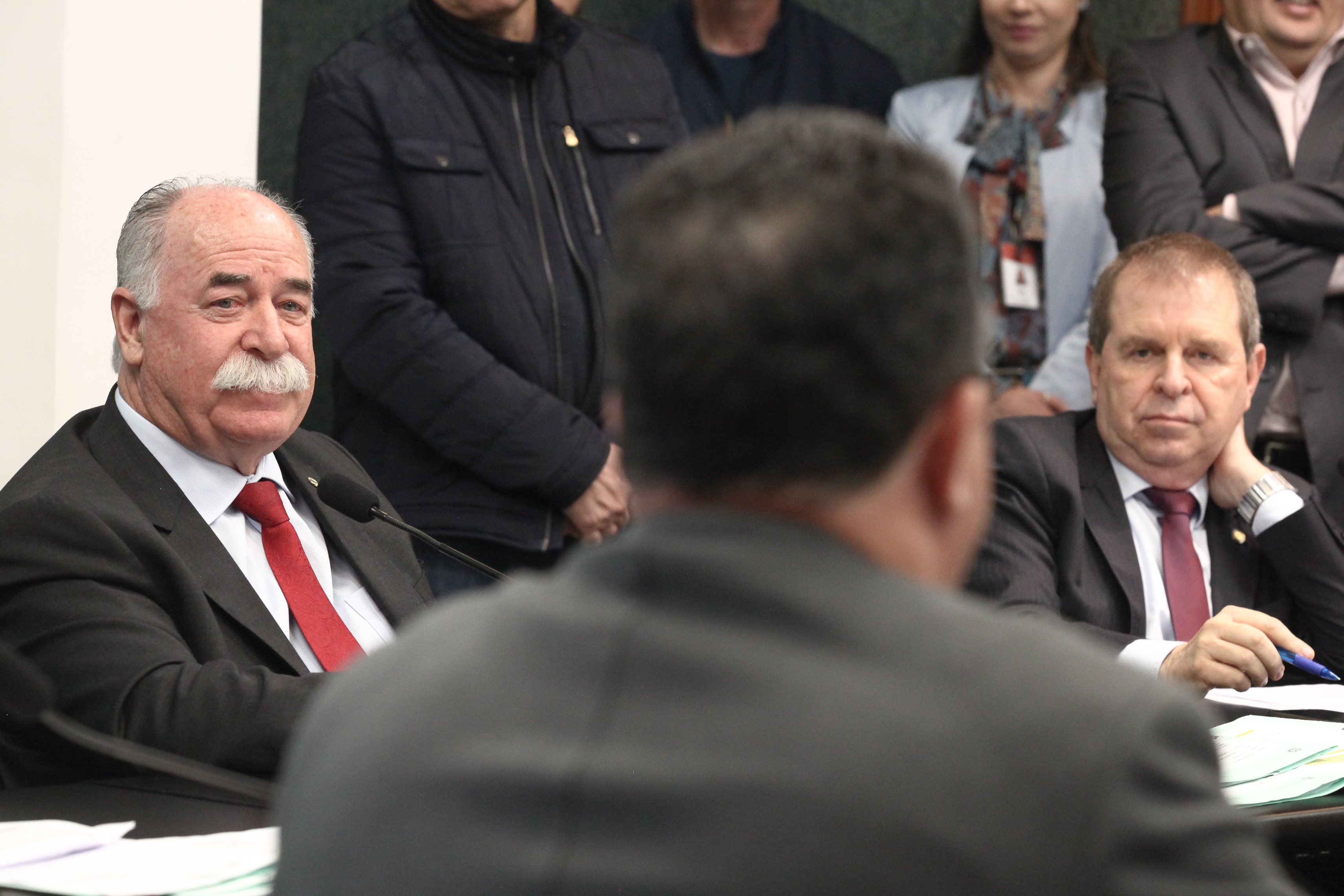 Comissão de Constituição e Justiça Deputado Romildo Titon (MDB) e Deputado Maurício Eskudlark (PR)