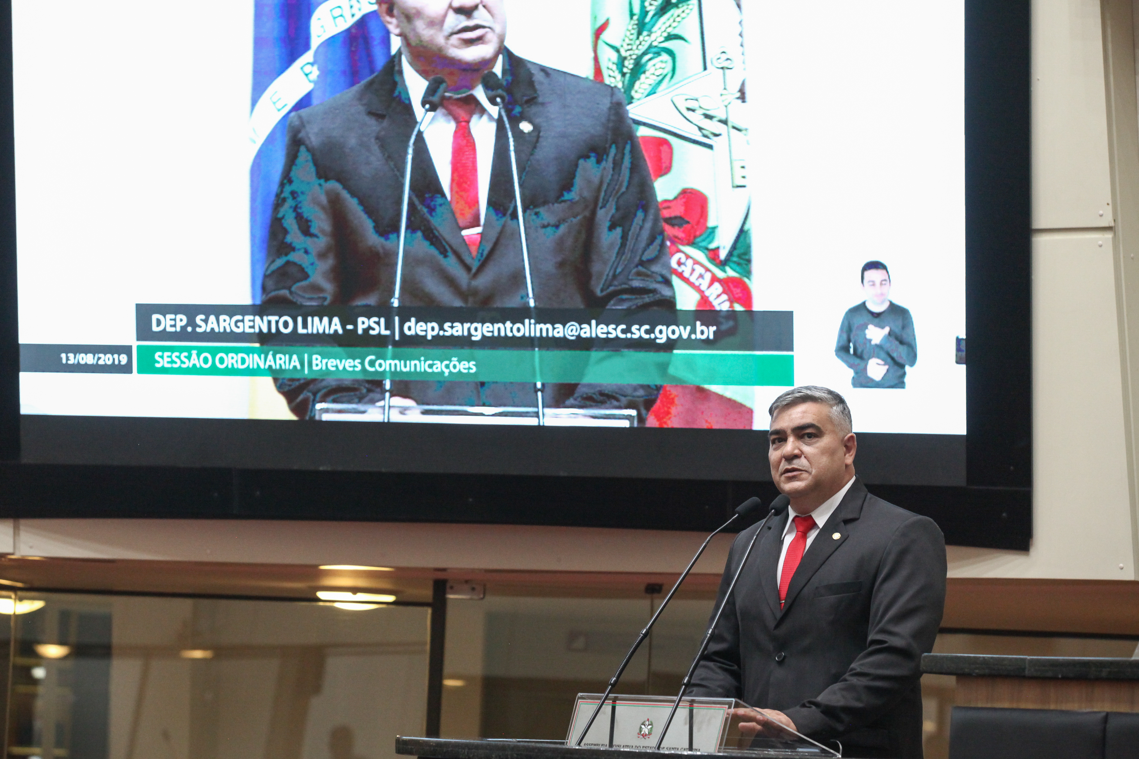 Sessão Ordinária - Sargento Lima(PSL)