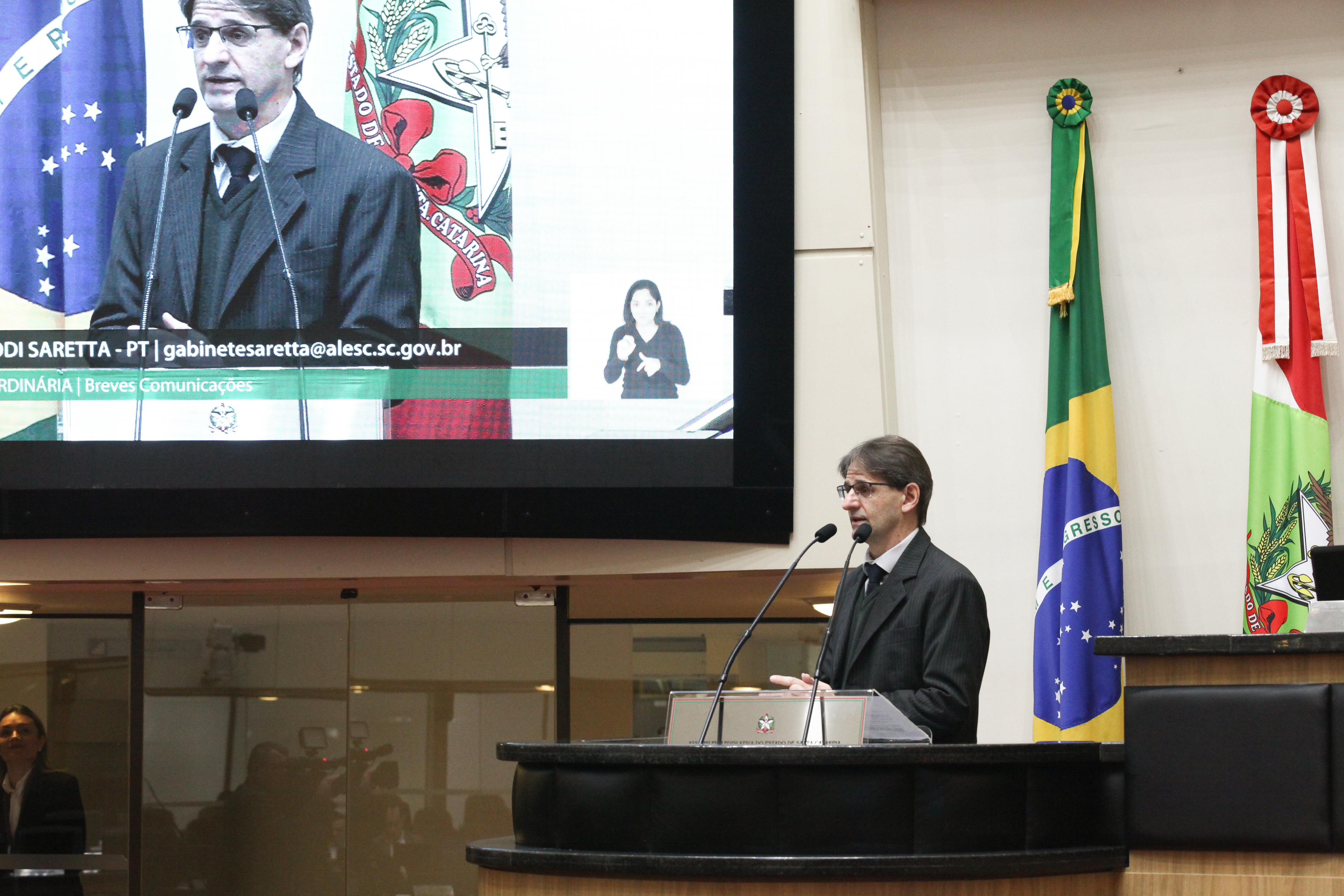 Sessão Ordinária - Deputado Neodi Saretta (PT)
