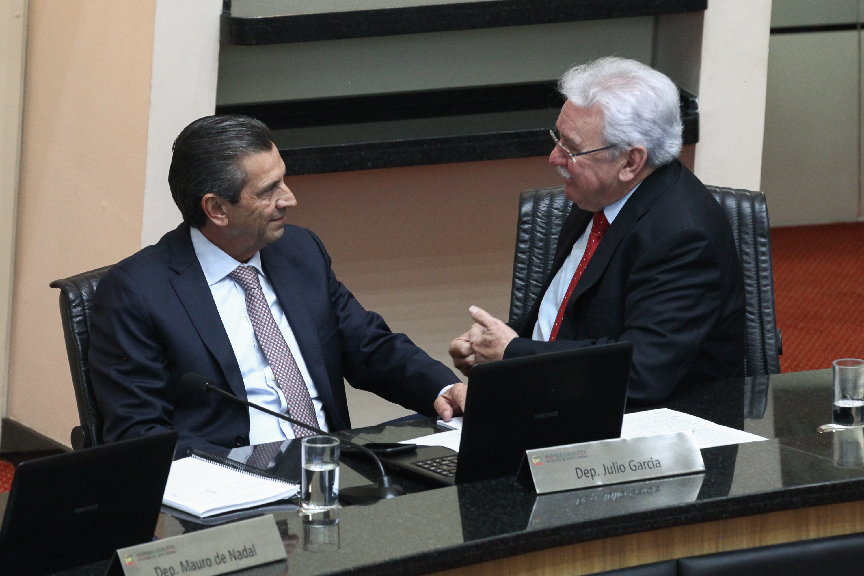 Sessão Ordinária - Deputado Julio Garcia (PSD) e Deputado Moacir Sopelsa (MDB)