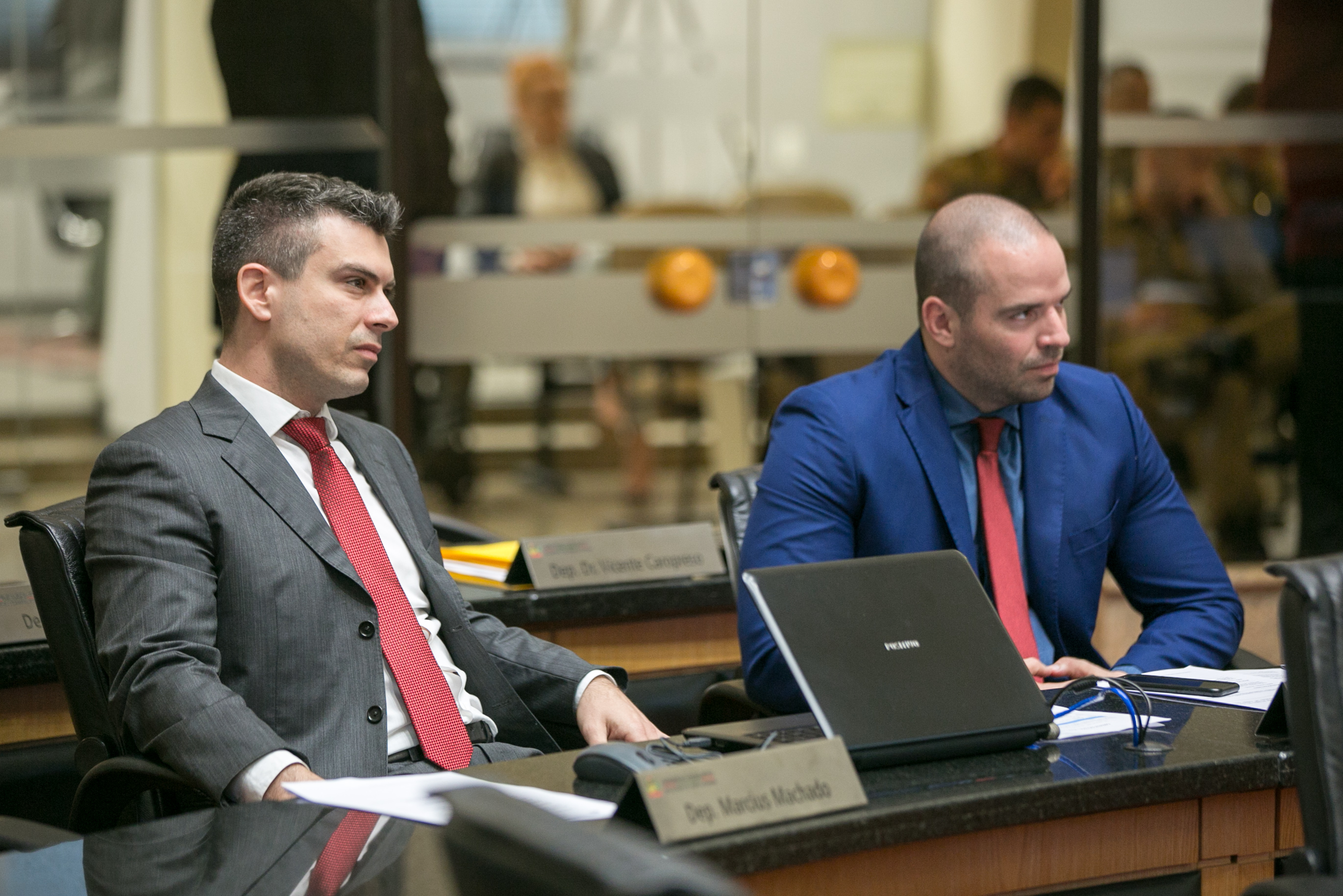 Deputado Bruno Souza e Deputado Jessé Lopes (PSL)