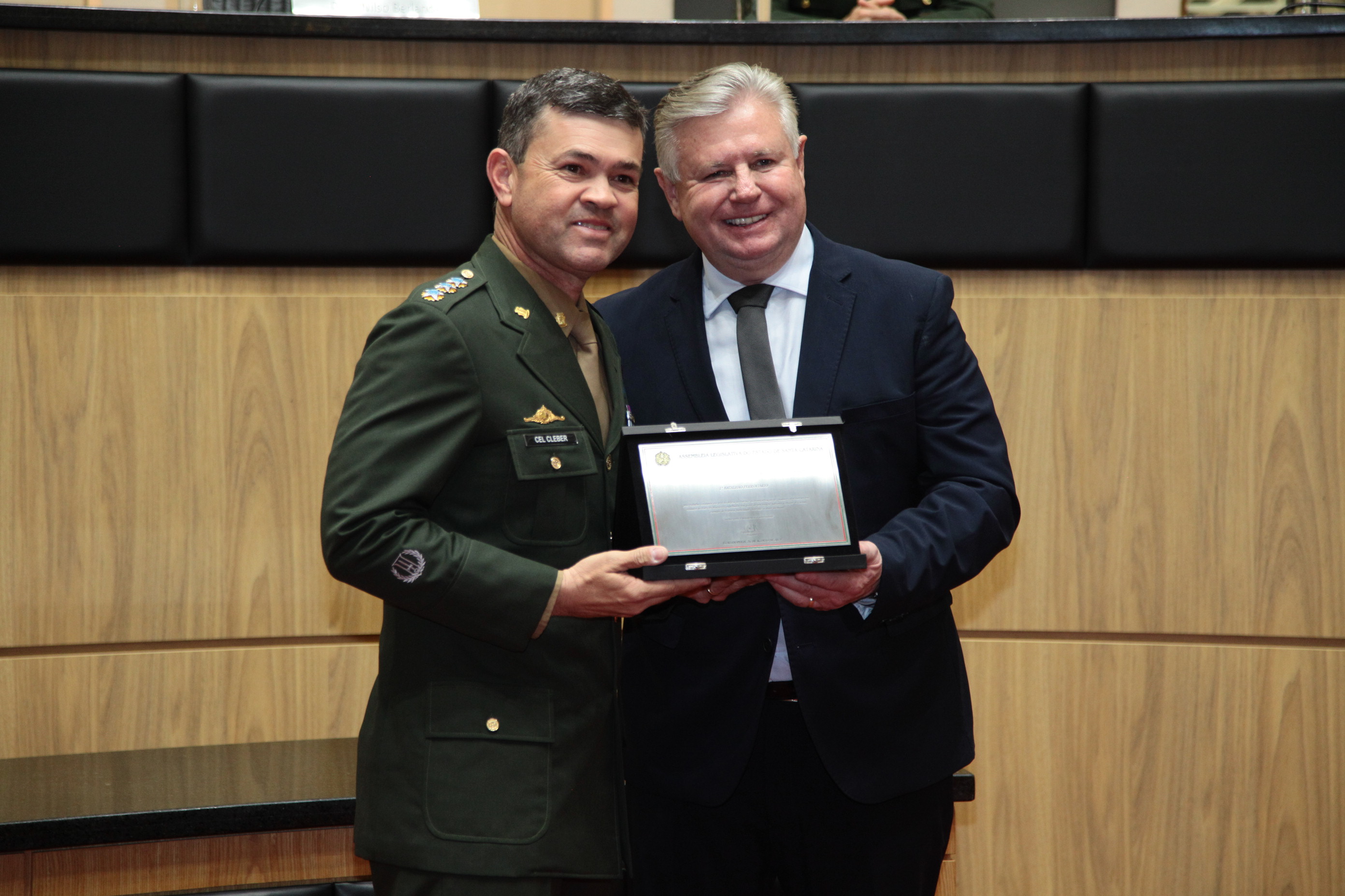 Sessão Especial em Comemoração ao Dia do Soldado - Coronel Cleber Machado Arruda