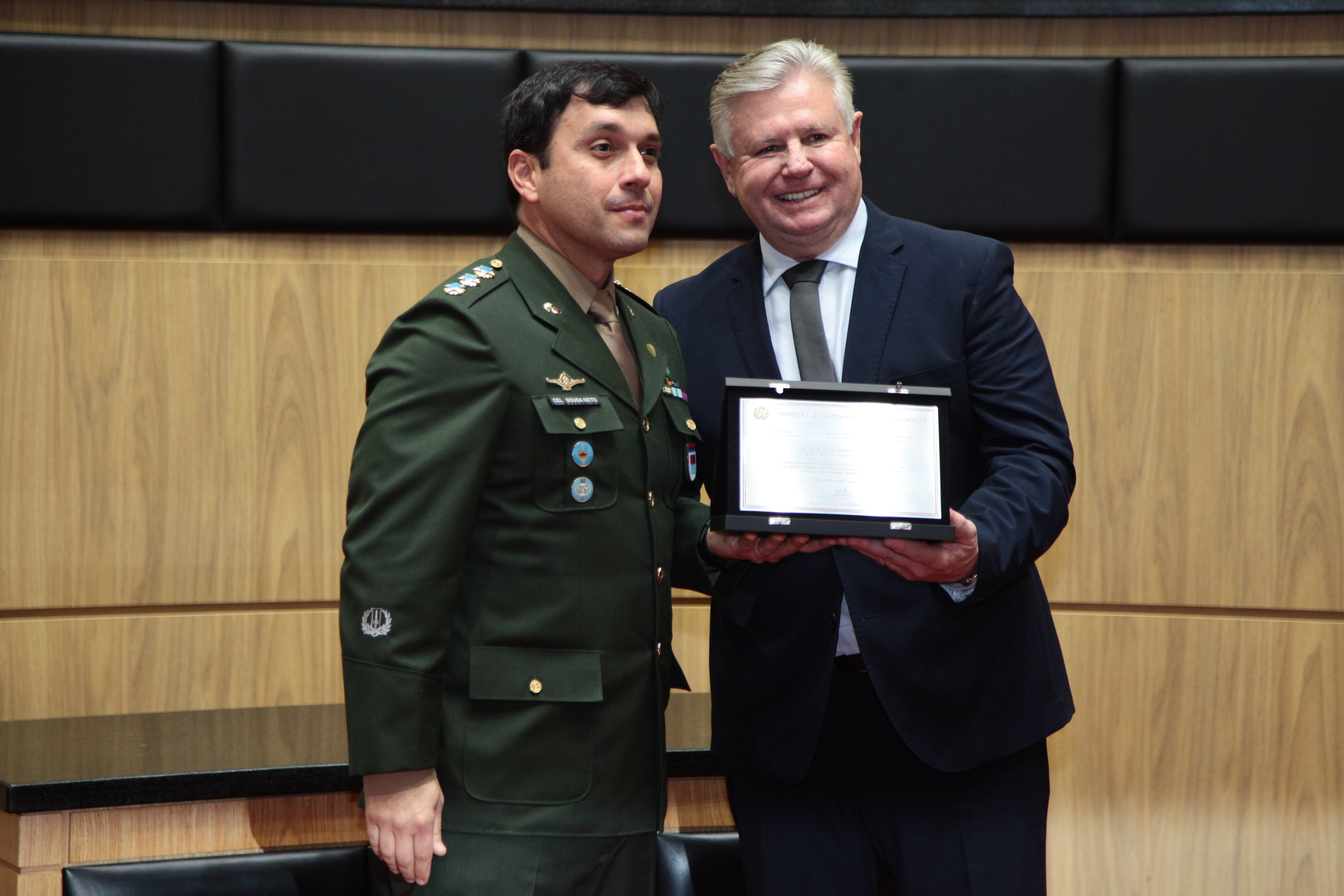 Sessão Especial em Comemoração ao Dia do Soldado - Coronel José Ribamar Candido de Souza Neto