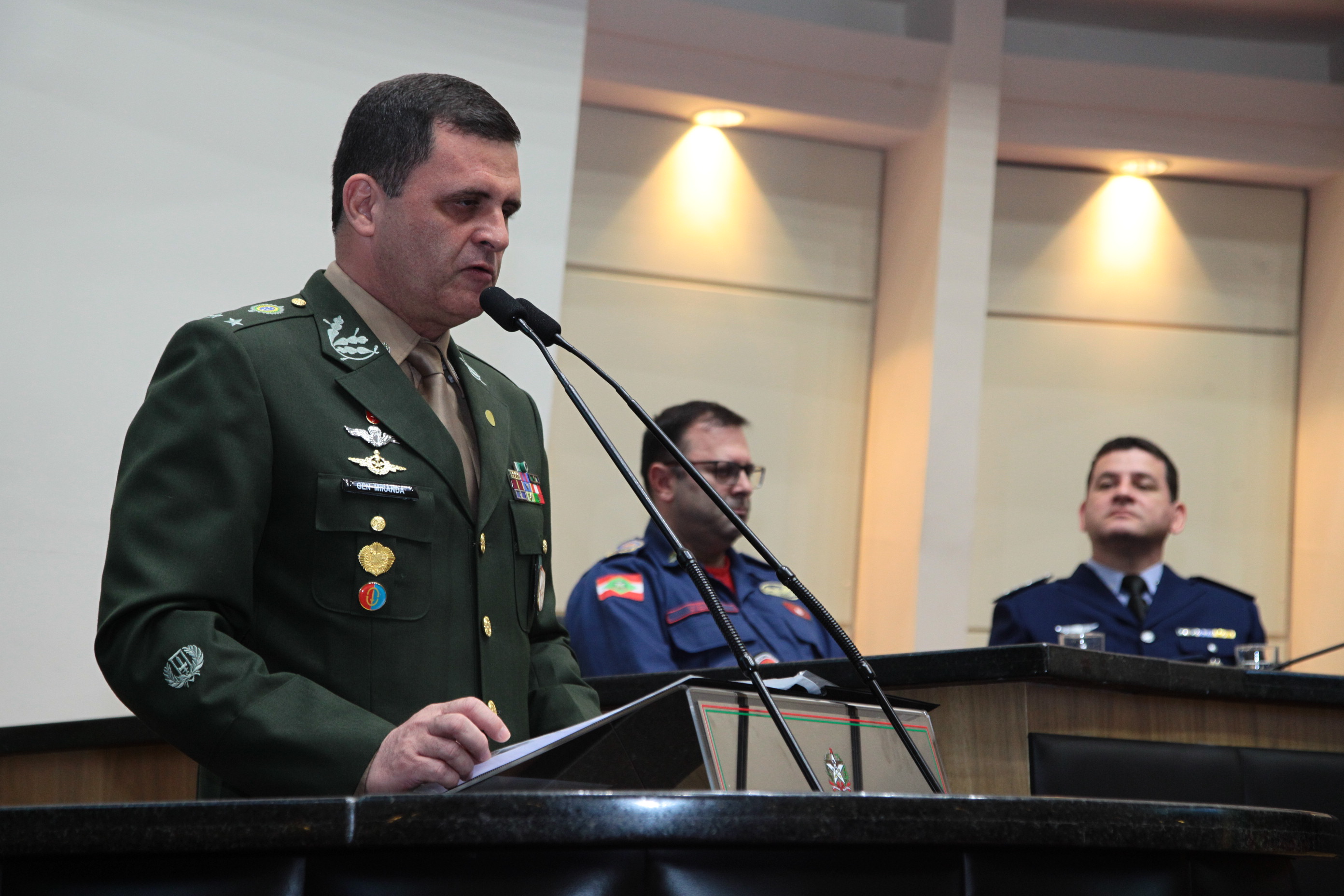 Sessão Especial em Comemoração ao Dia do Soldado - General de Brigada Ricardo de Miranda Aversa