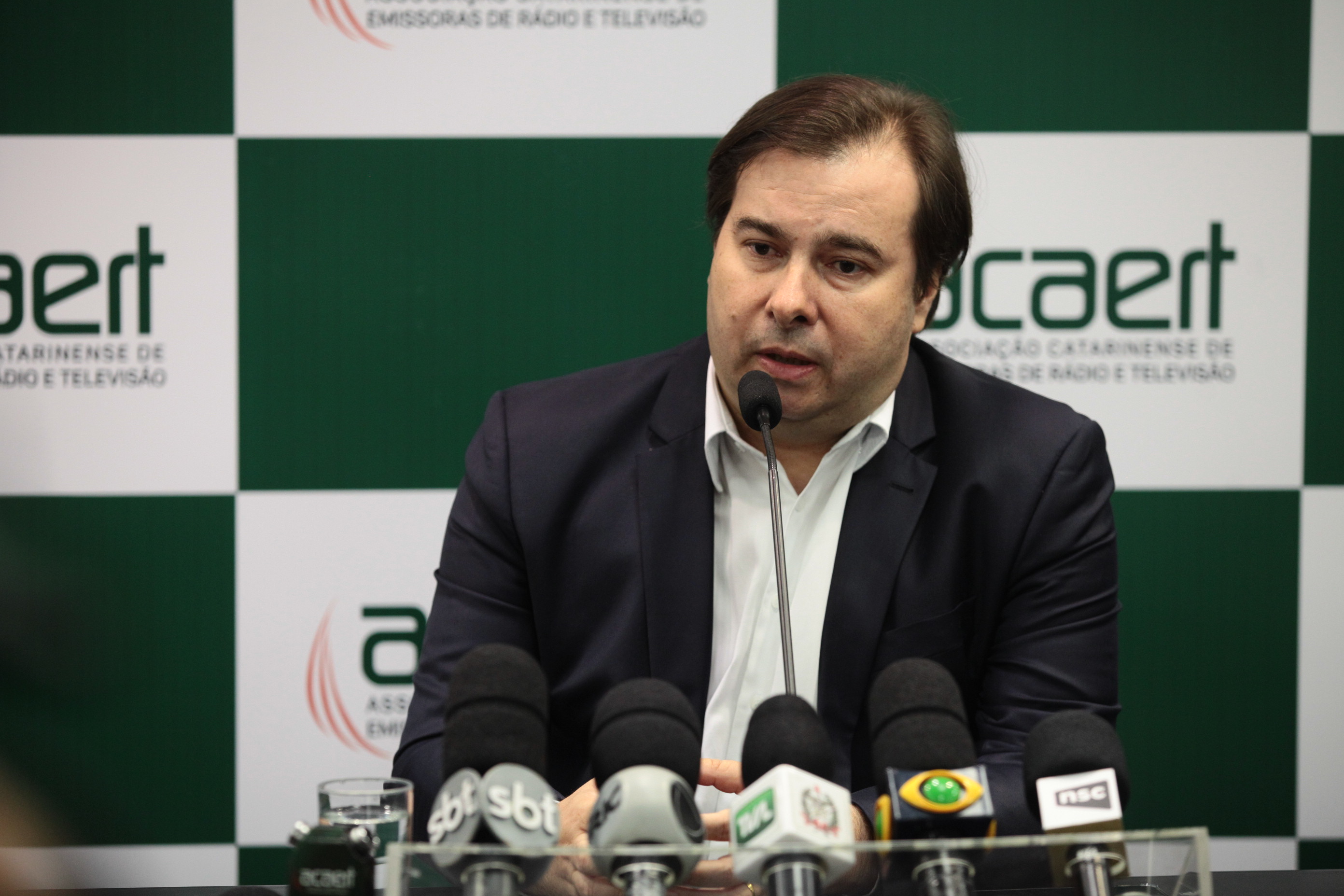 Coletiva do Deputado Rodrigo Maia (PD)