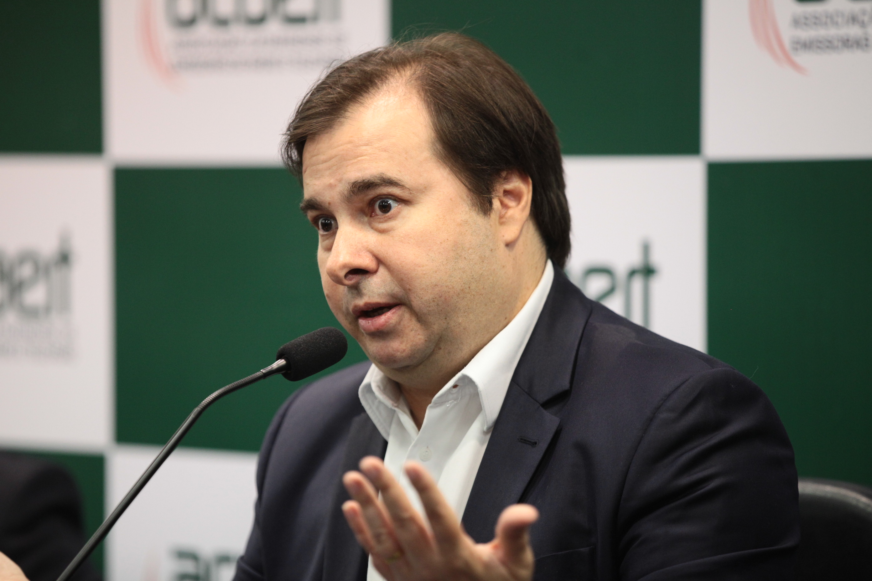 Coletiva do Deputado Rodrigo Maia (PD)