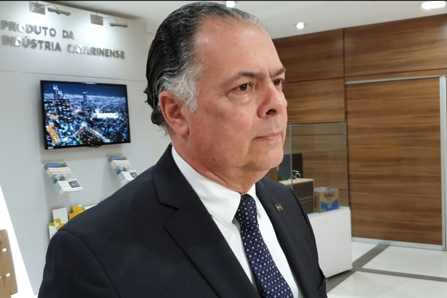 Gilberto Seleme, presidente em exercício da Fiesc