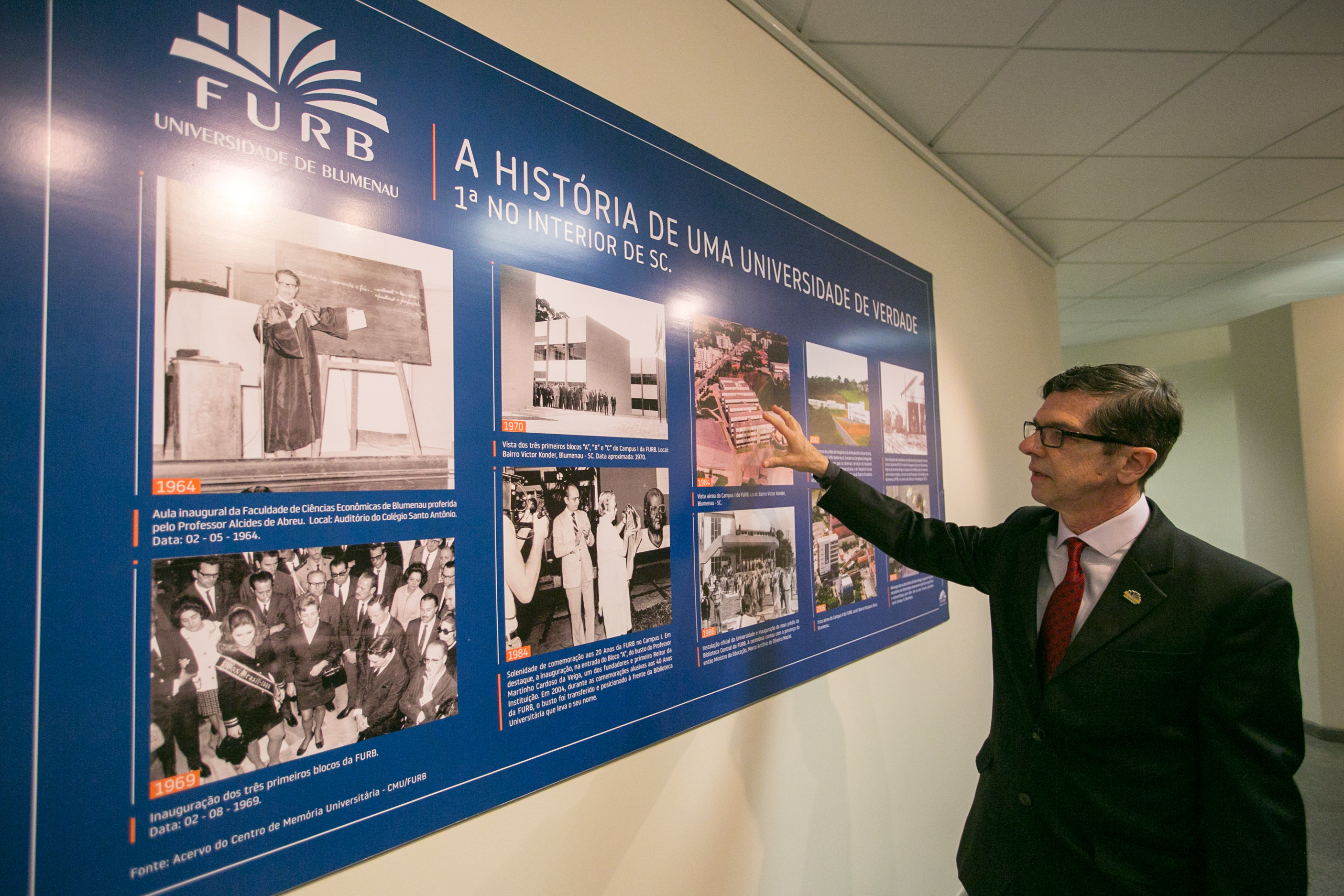 EXPOSIÇÃO – “Mostra Institucional 55 anos da FURB”