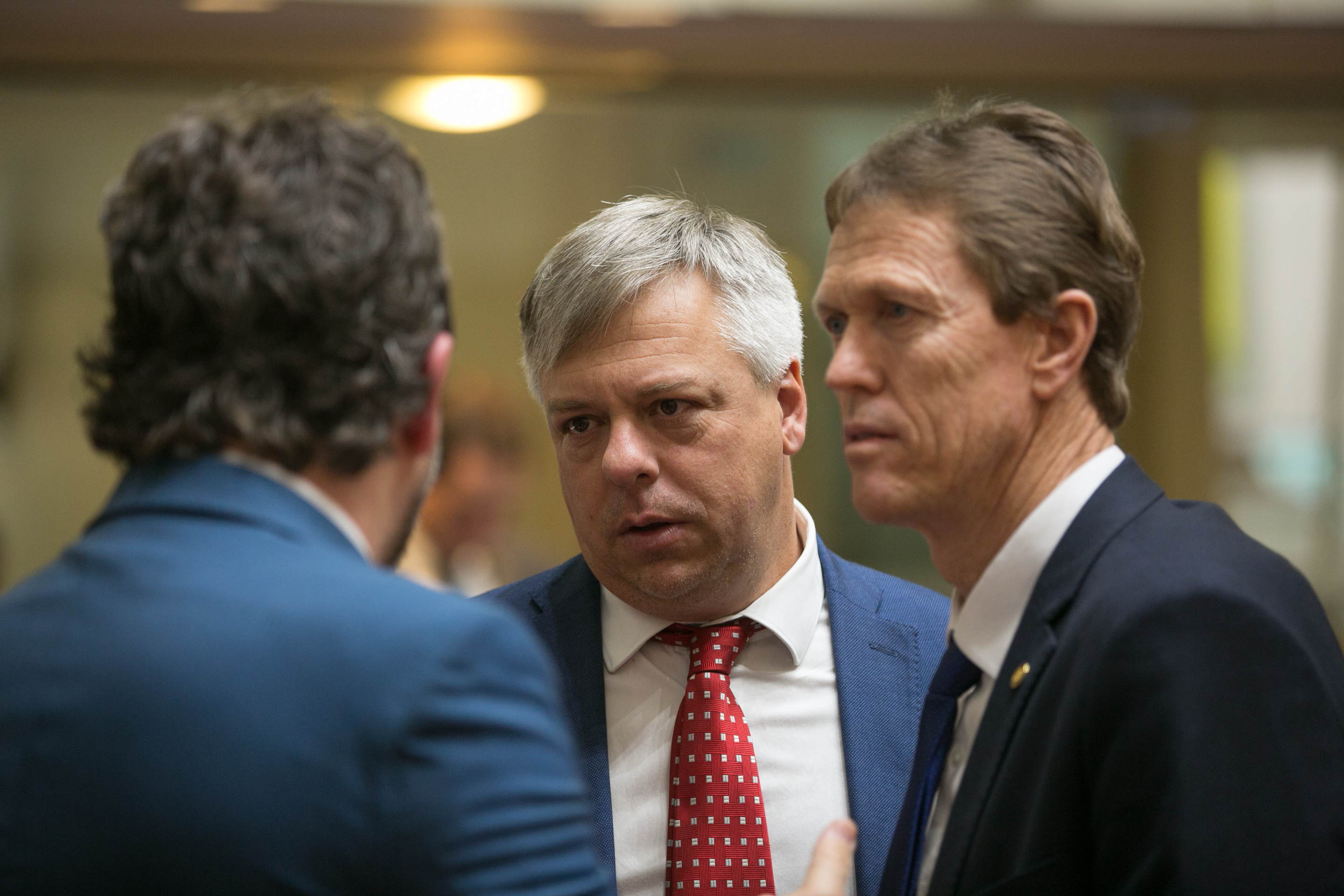 Deputado Fabiano da Luz (PT), Deputado Jerry Comper (MDB) e Deputado Volnei Weber (MDB)