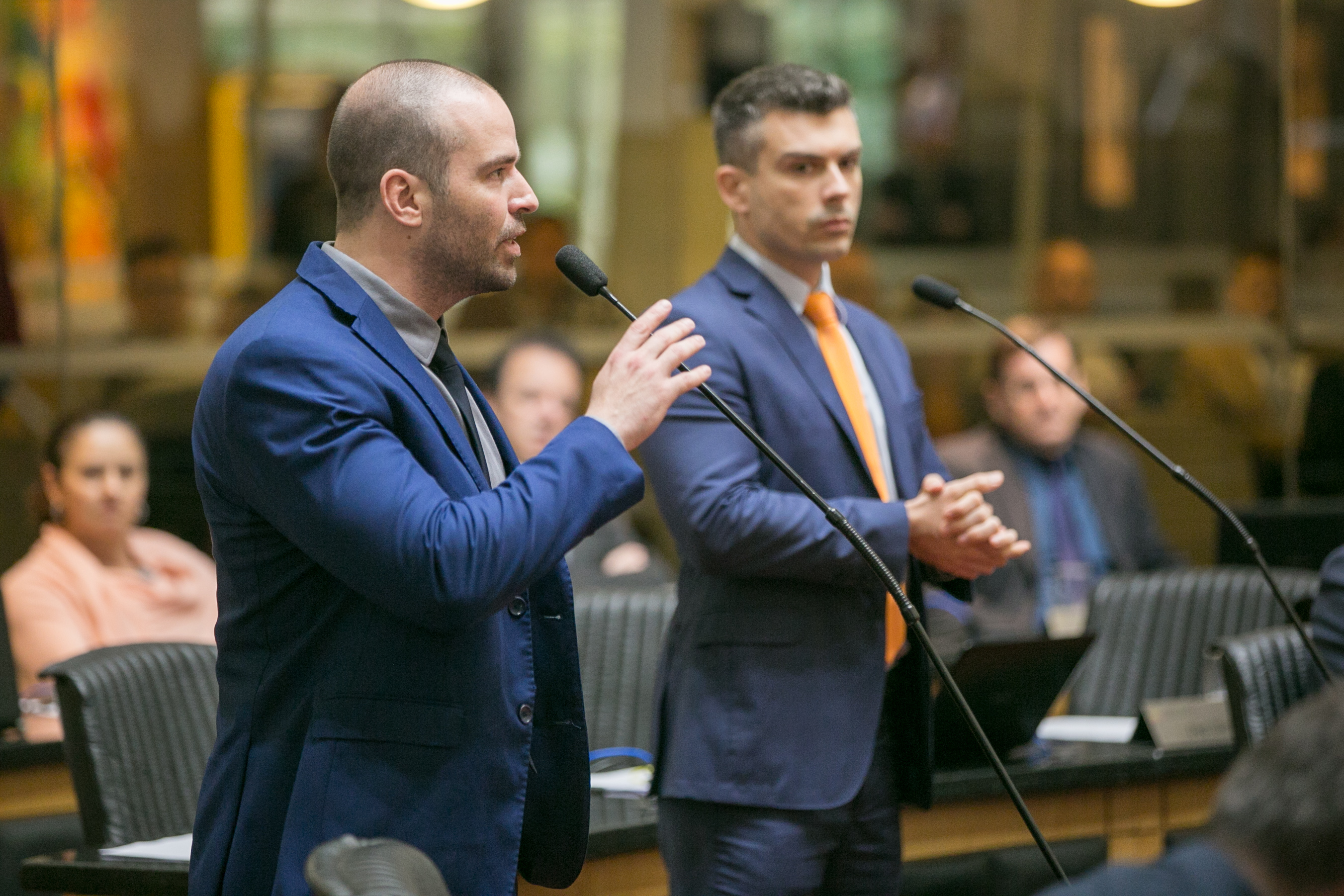 Deputado Jessé Lopes (PSL) e Deputado Bruno Souza (PSB)