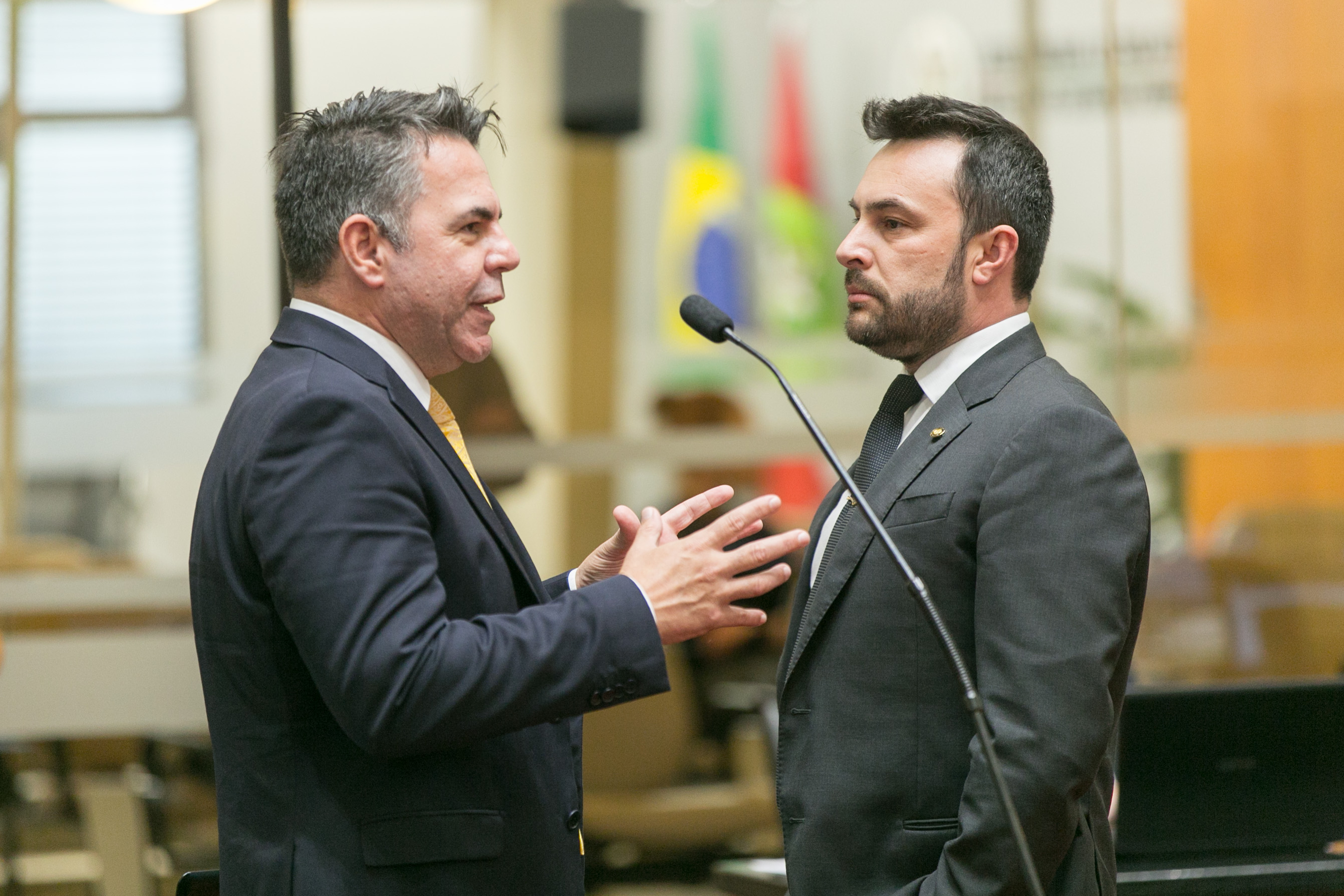 Deputado Luiz Fernando Vampiro (MDB) e 
Deputado Marcius Machado (PR)