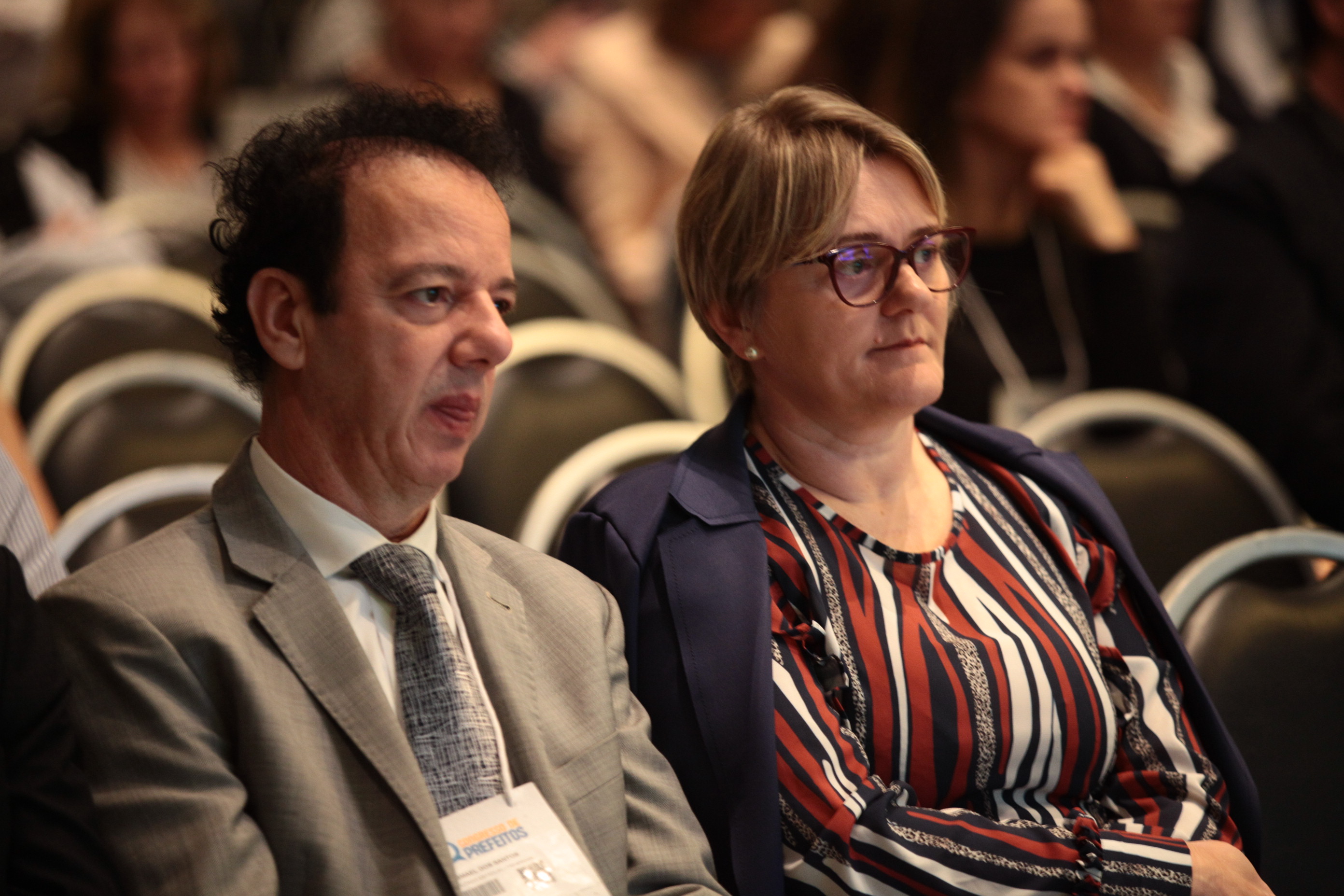 Congresso de Prefeitos 2019 - Deputado Ismael Santos (PSD) e Luciane Carminatti (PT)