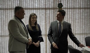Sargento Lima entrega ao ministro Moro proposta para reforçar segurança