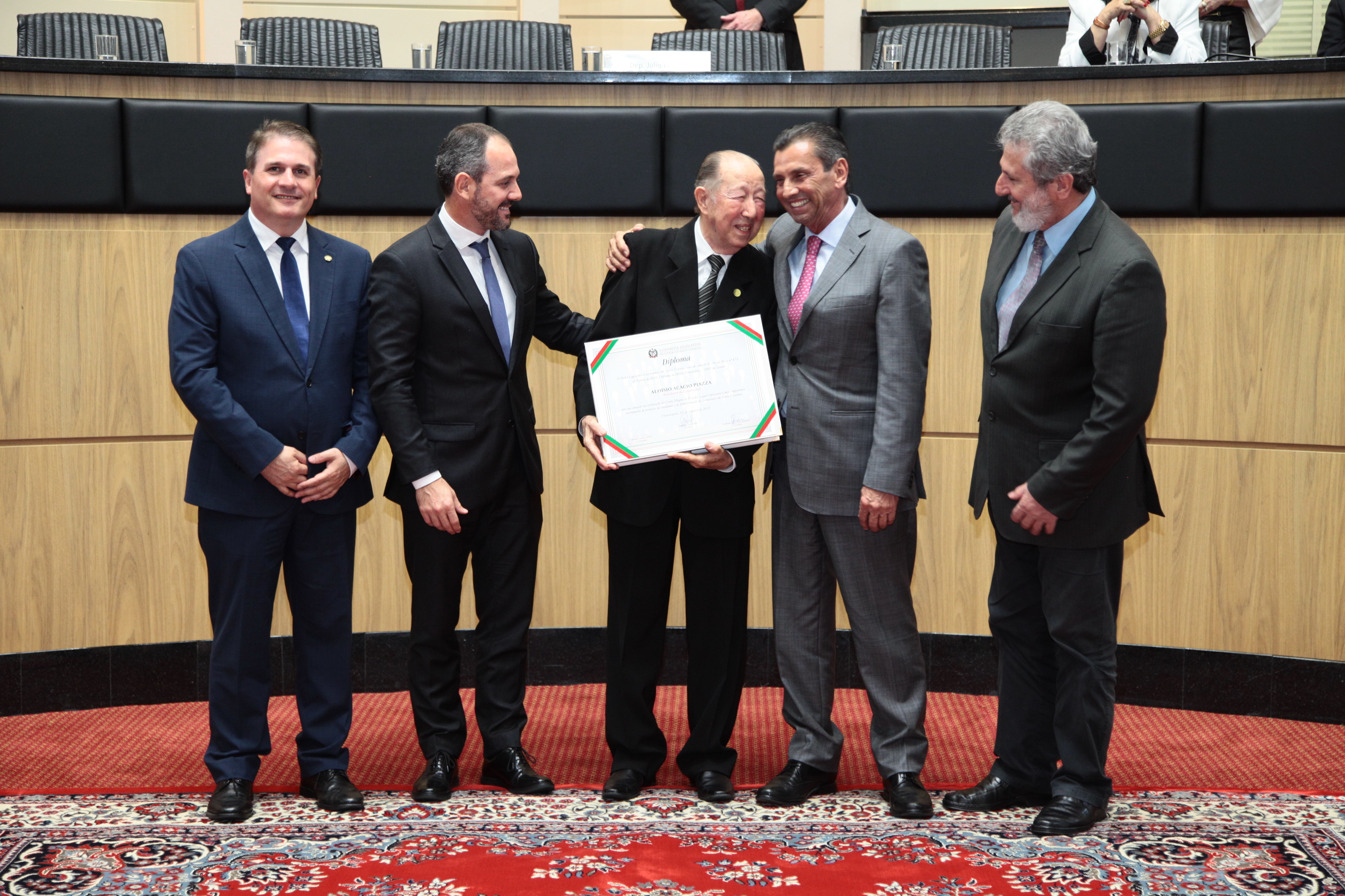 Sessão Especial em Homenagem aos Deputados Constituintes de 1989