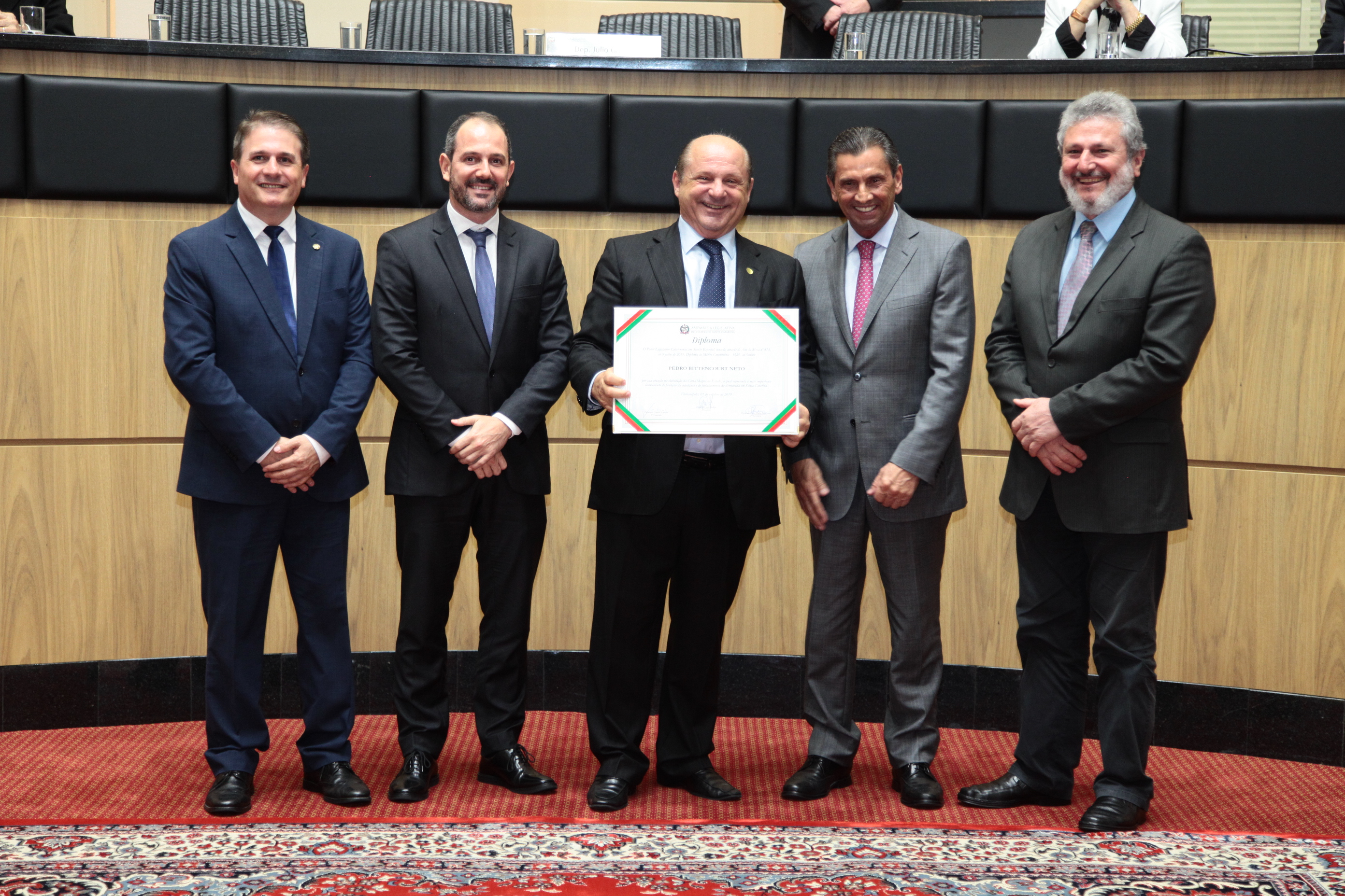 Sessão Especial em Homenagem aos Deputados Constituintes de 1989