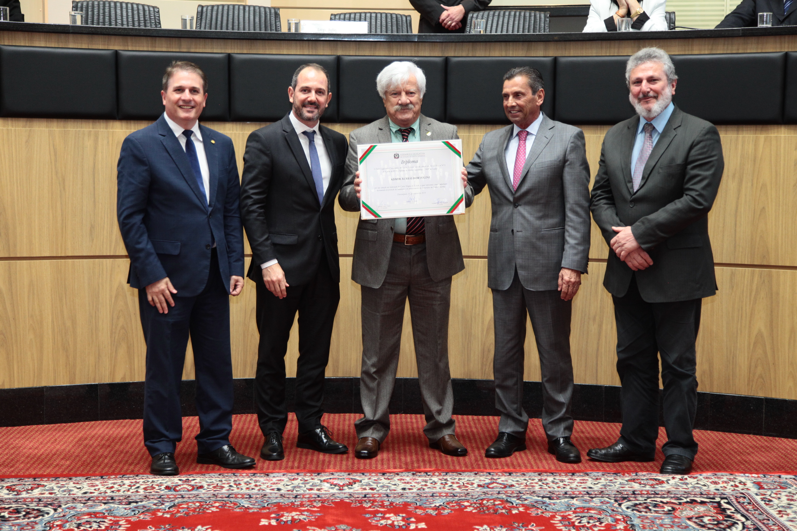 Sessão Especial em Homenagem aos Deputados Constituintes de 1989