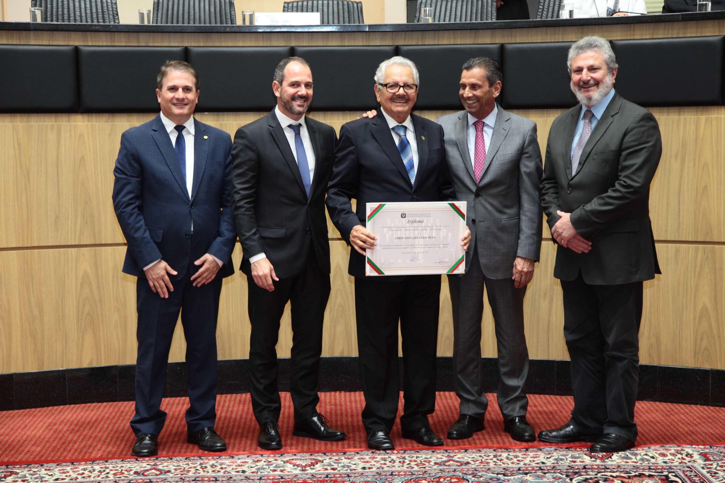 Sessão Especial em Homenagem aos Deputados Constituintes de 1989