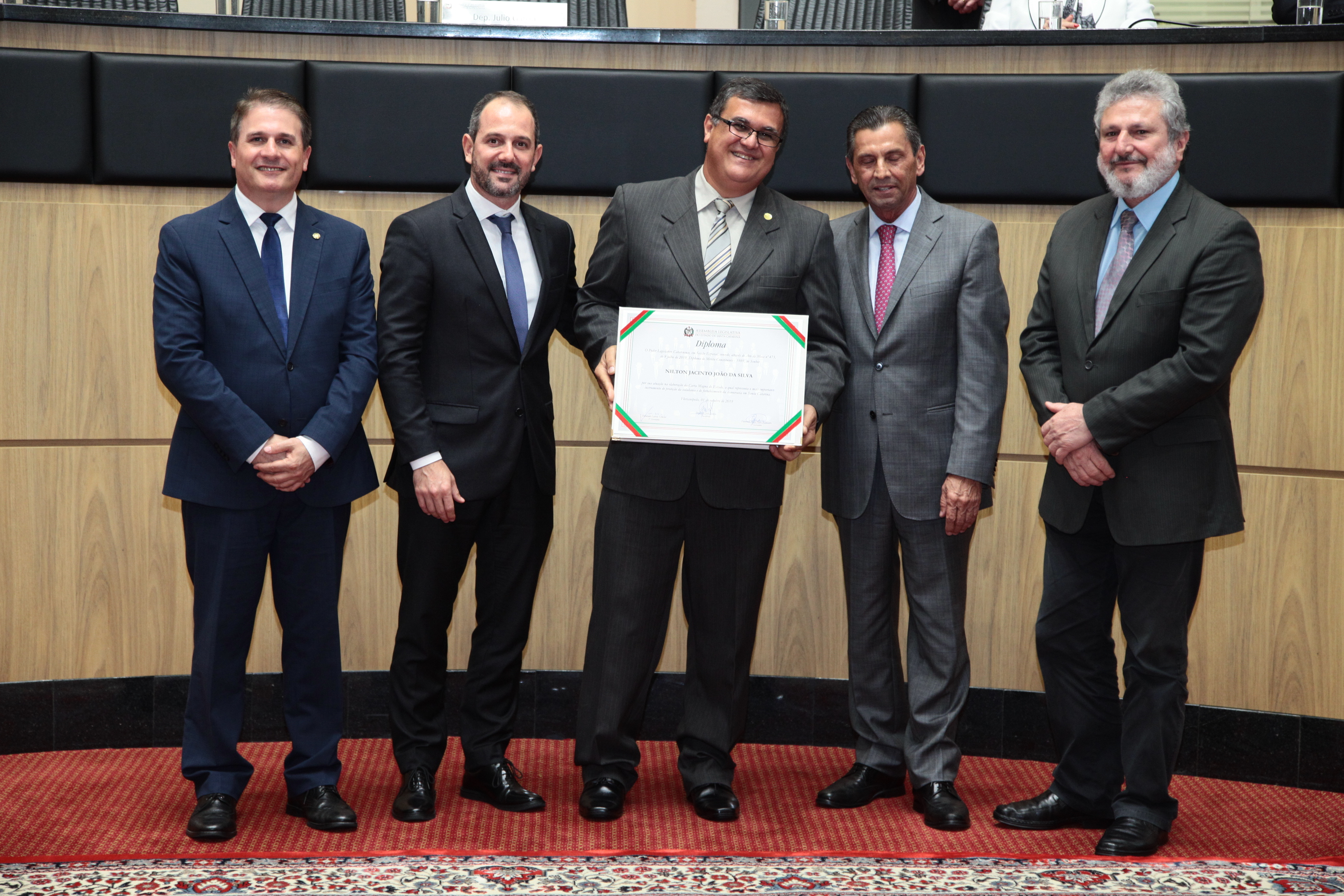 Sessão Especial em Homenagem aos Deputados Constituintes de 1989