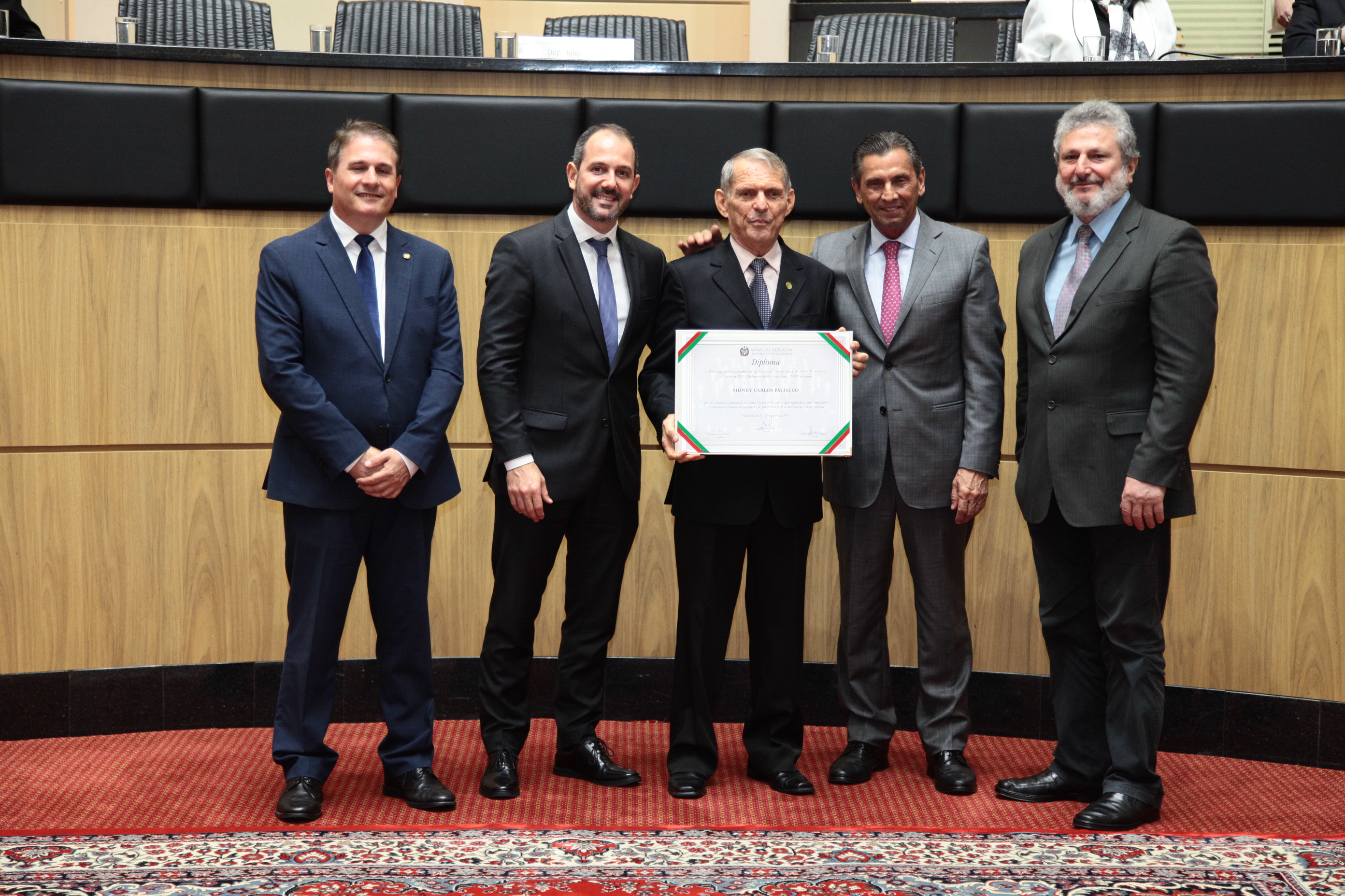 Sessão Especial em Homenagem aos Deputados Constituintes de 1989