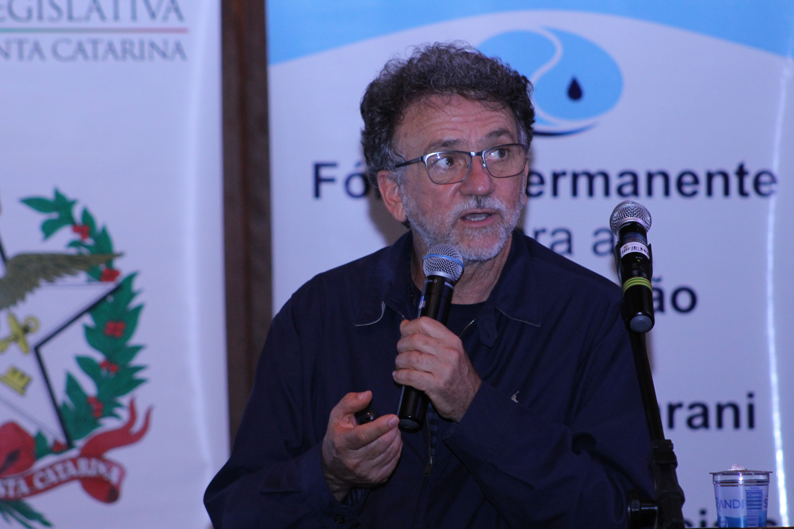 Seminário Meio Ambiente e Sociedade 2019 Marcio Antônio Nogueira Andrade, palestrante.