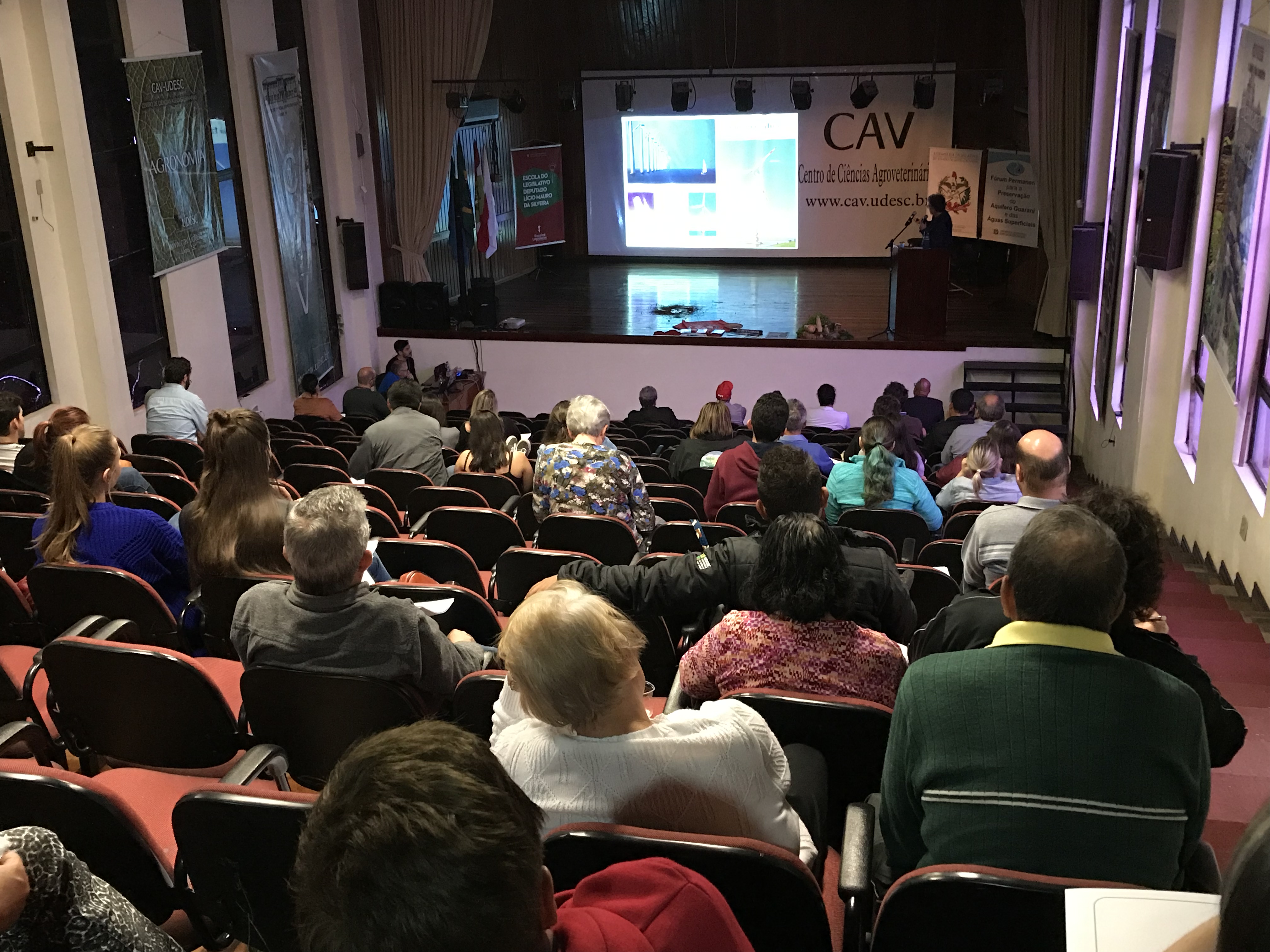 Seminário Meio Ambiente e Sociedade 2019 Marcio Antônio Nogueira Andrade, palestrante.