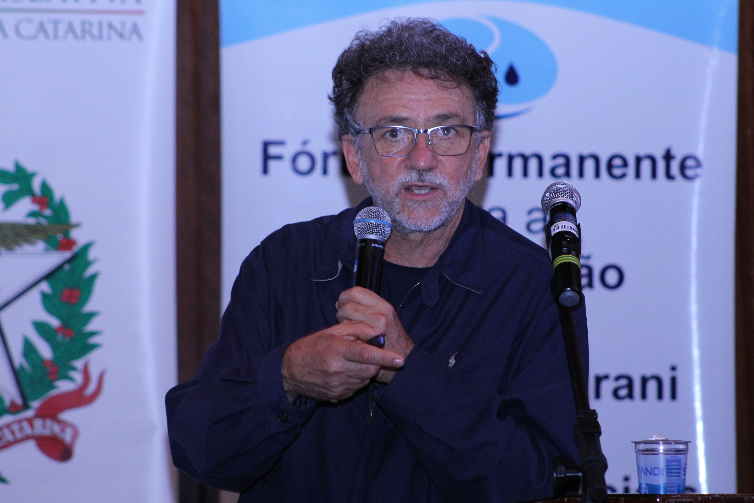 Seminário Meio Ambiente e Sociedade 2019 Marcio Antônio Nogueira Andrade, palestrante.