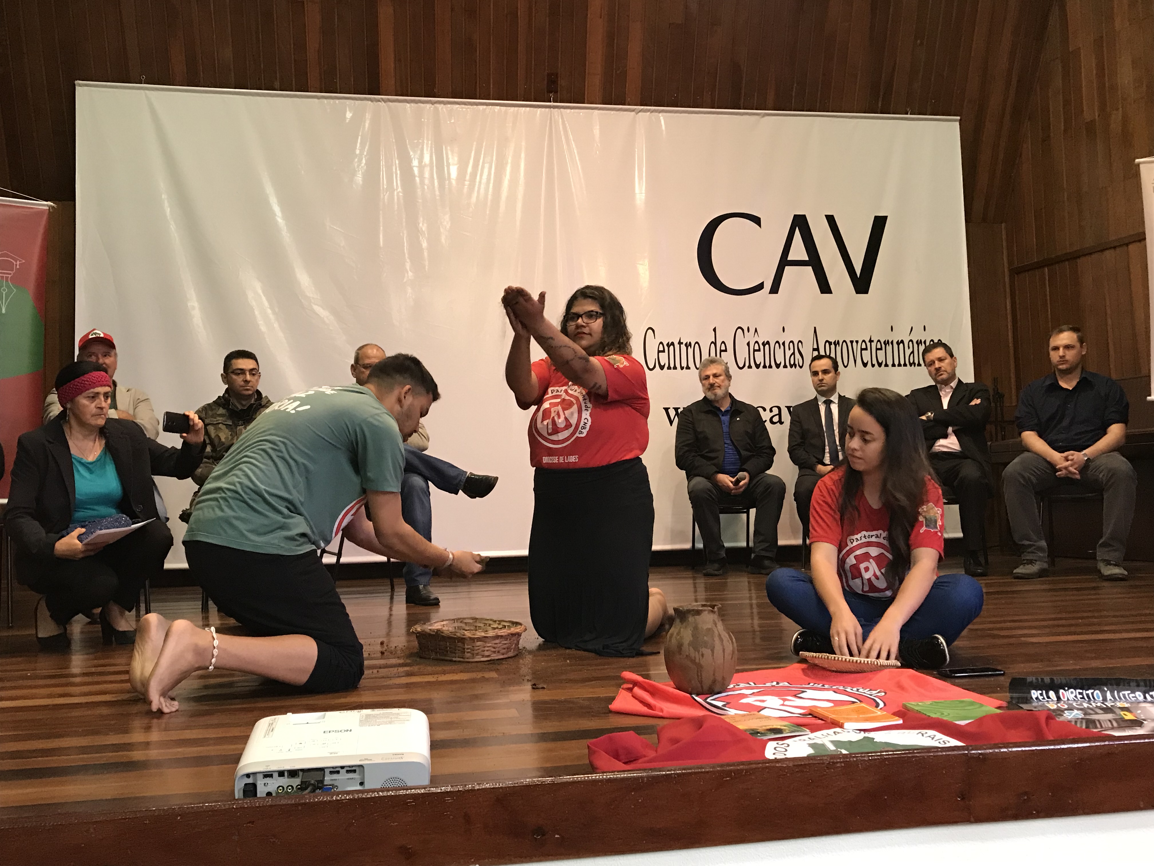 Seminário Meio Ambiente e Sociedade 2019 - Apresentação cultural da Pastoral da Juventude de Lages