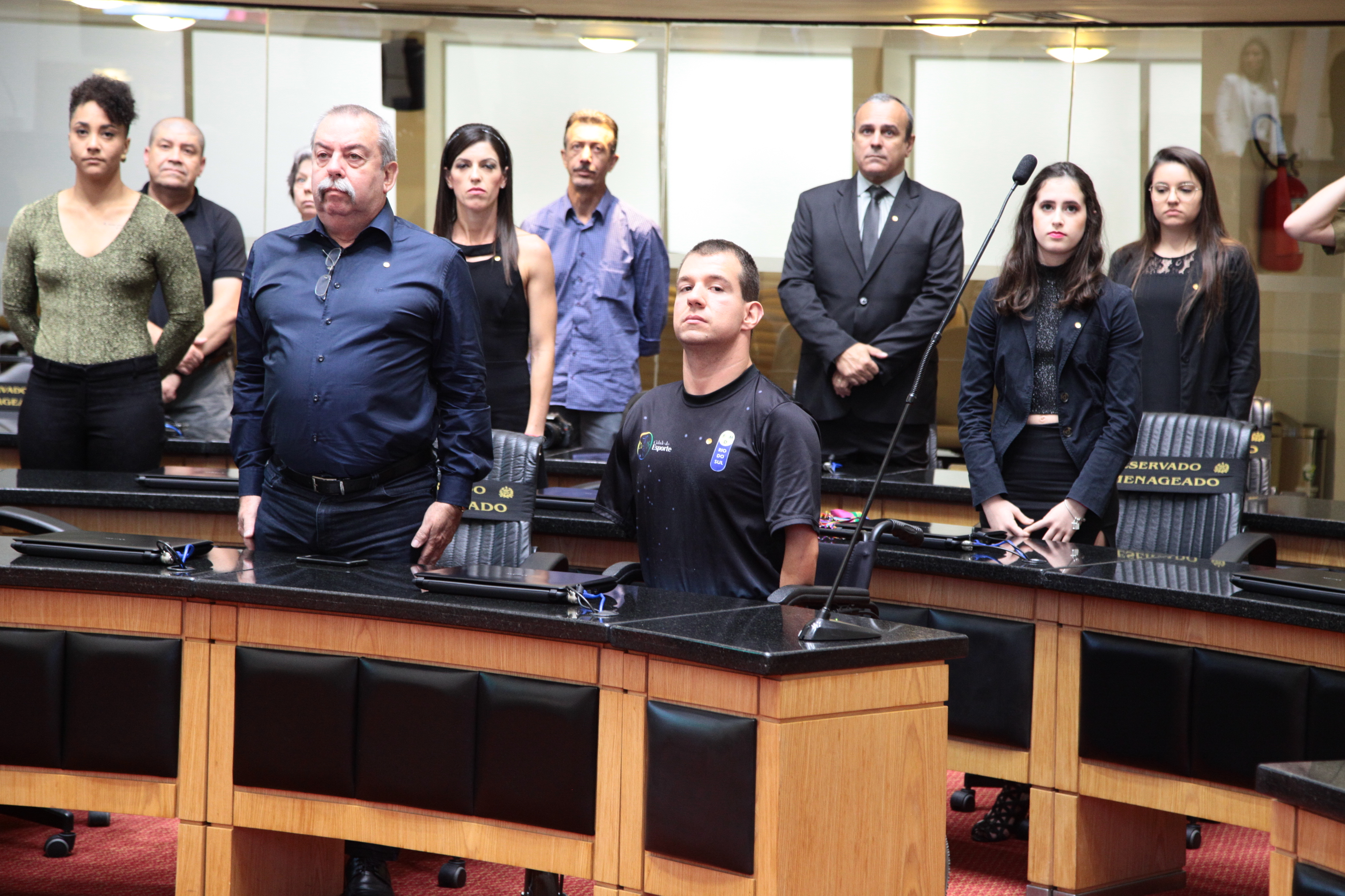 Sessão Especial - Homenagem os atletas de Santa Catarina que participaram dos Jogos Pan-Americanos