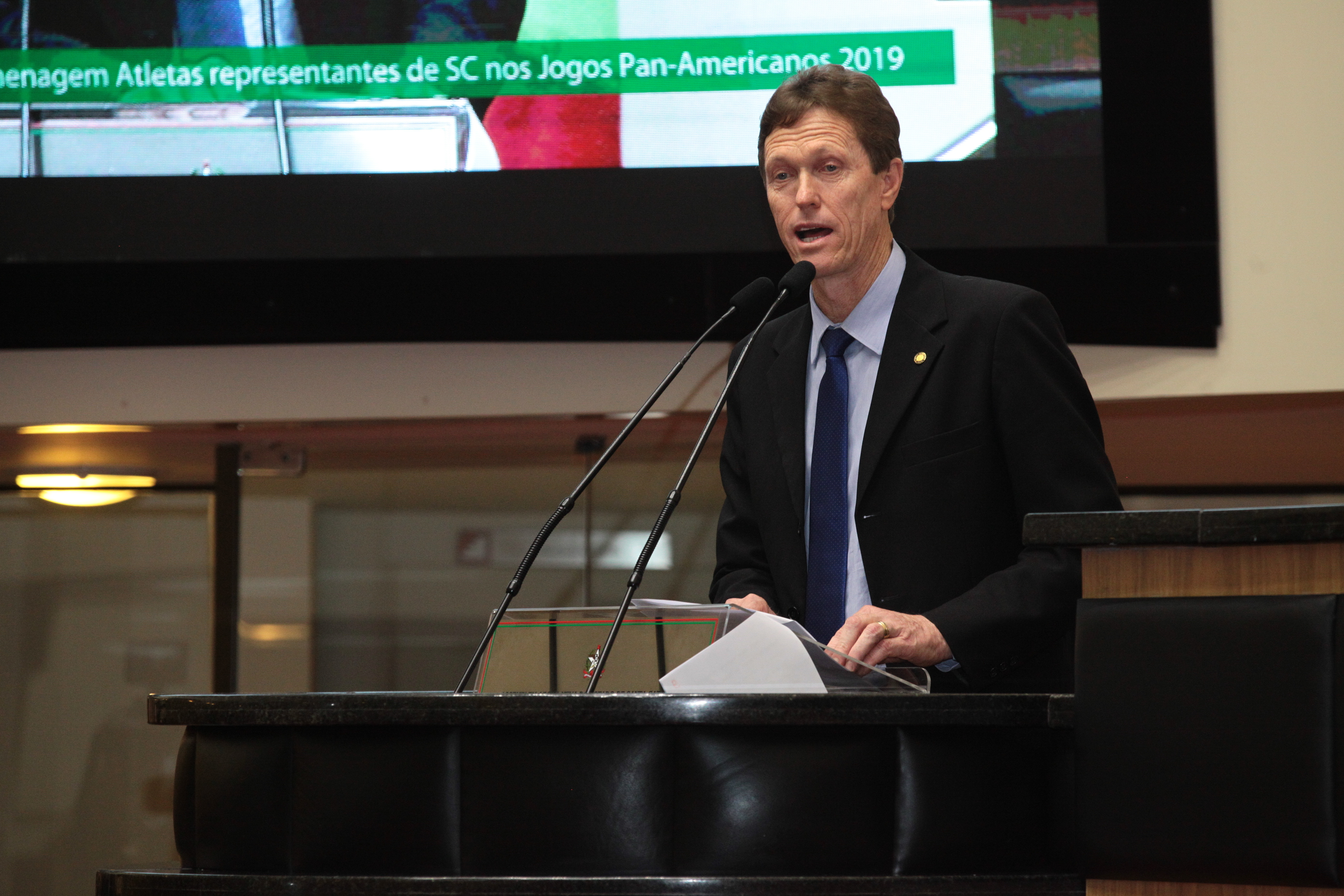 Sessão Especial - Homenagem os atletas de Santa Catarina que participaram dos Jogos Pan-Americanos