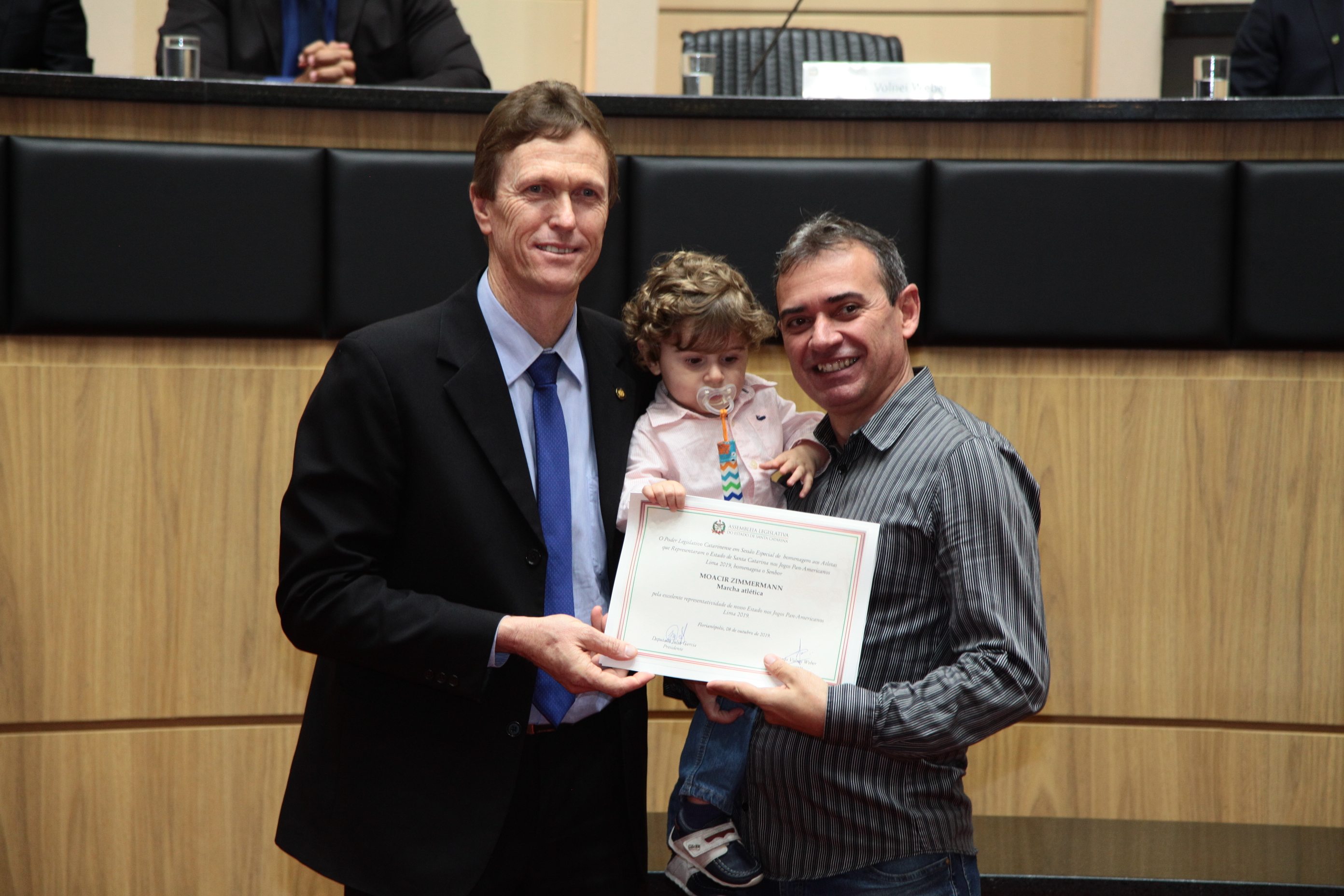 Sessão Especial - Homenagem os atletas de Santa Catarina que participaram dos Jogos Pan-Americanos