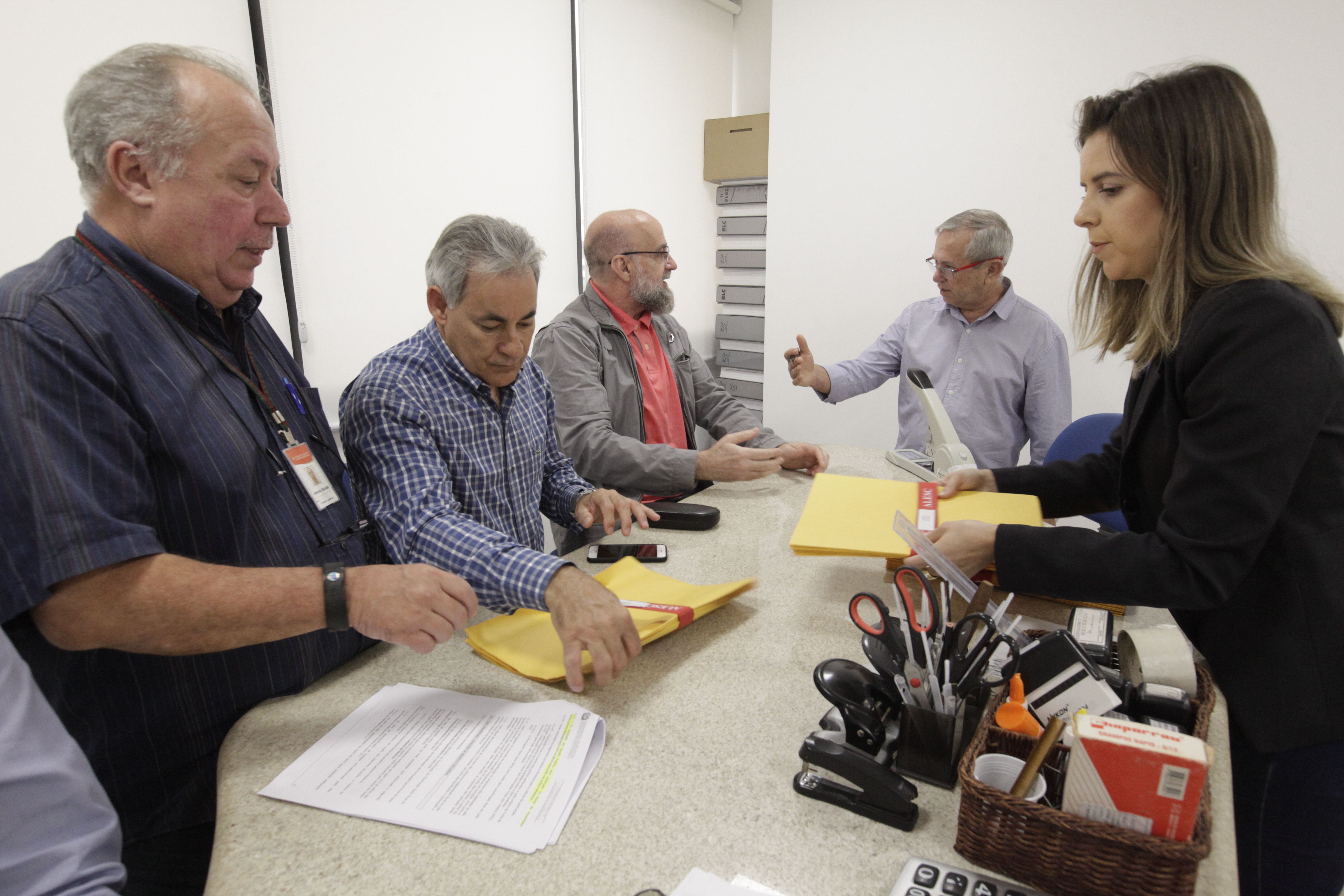 Entrega Envelopes Edital dos Filmes
